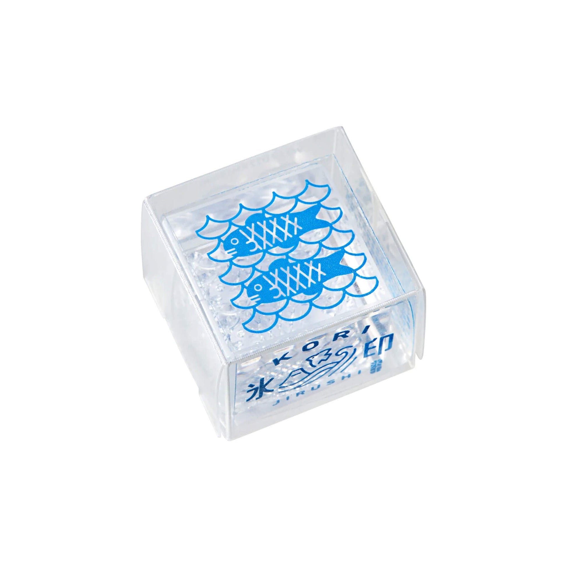 King Jim HITOTOKI Kori Jirushi Ice Cube Stamp Small - Fish - Clear Stamps