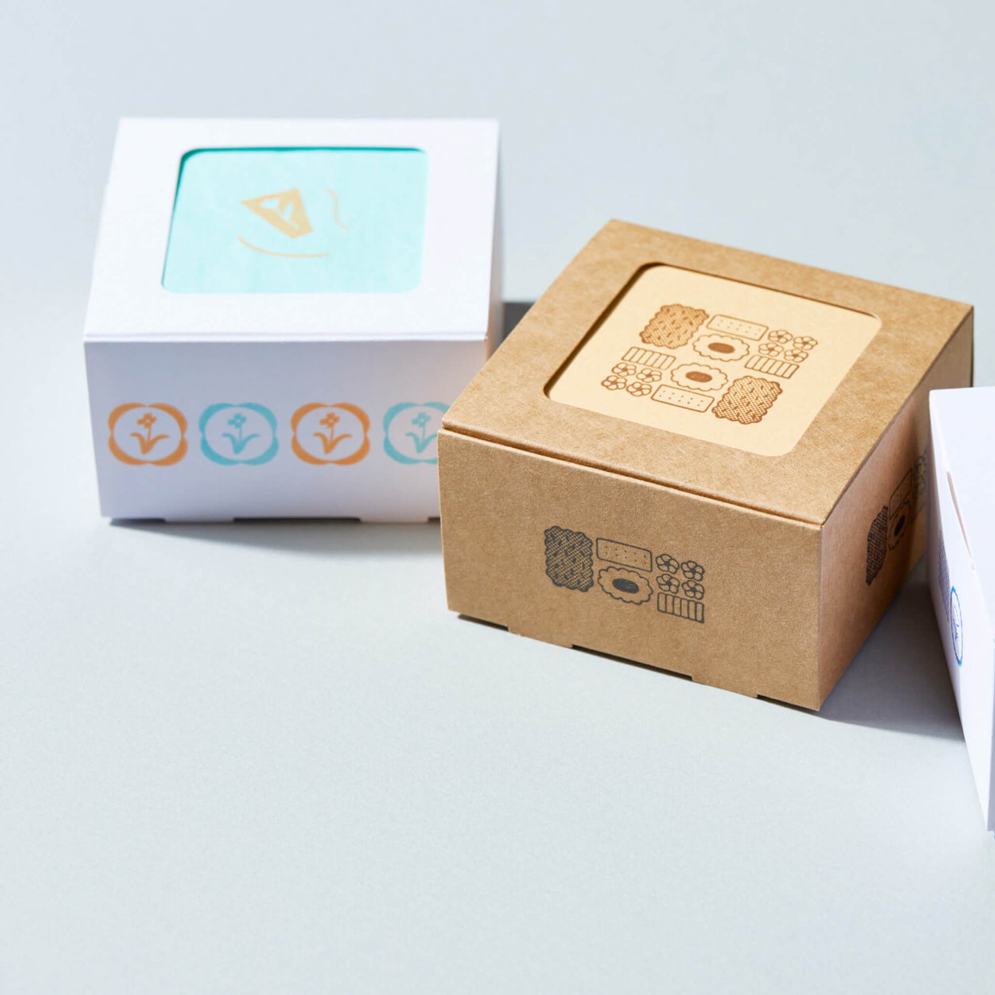 King Jim HITOTOKI Kori Jirushi Ice Cube Stamp Small - Flower - Clear Stamps