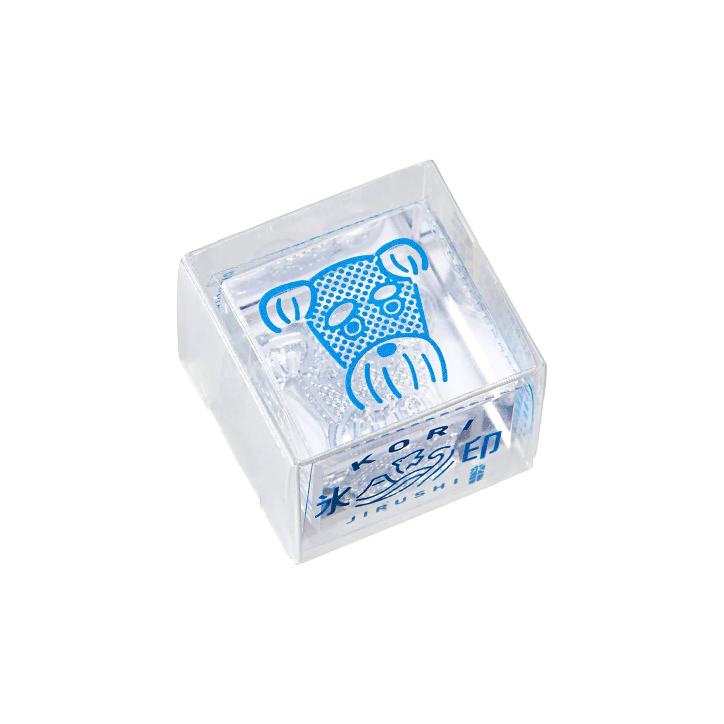 King Jim HITOTOKI Kori Jirushi Ice Cube Stamp Small - Schnauzer - Clear Stamps