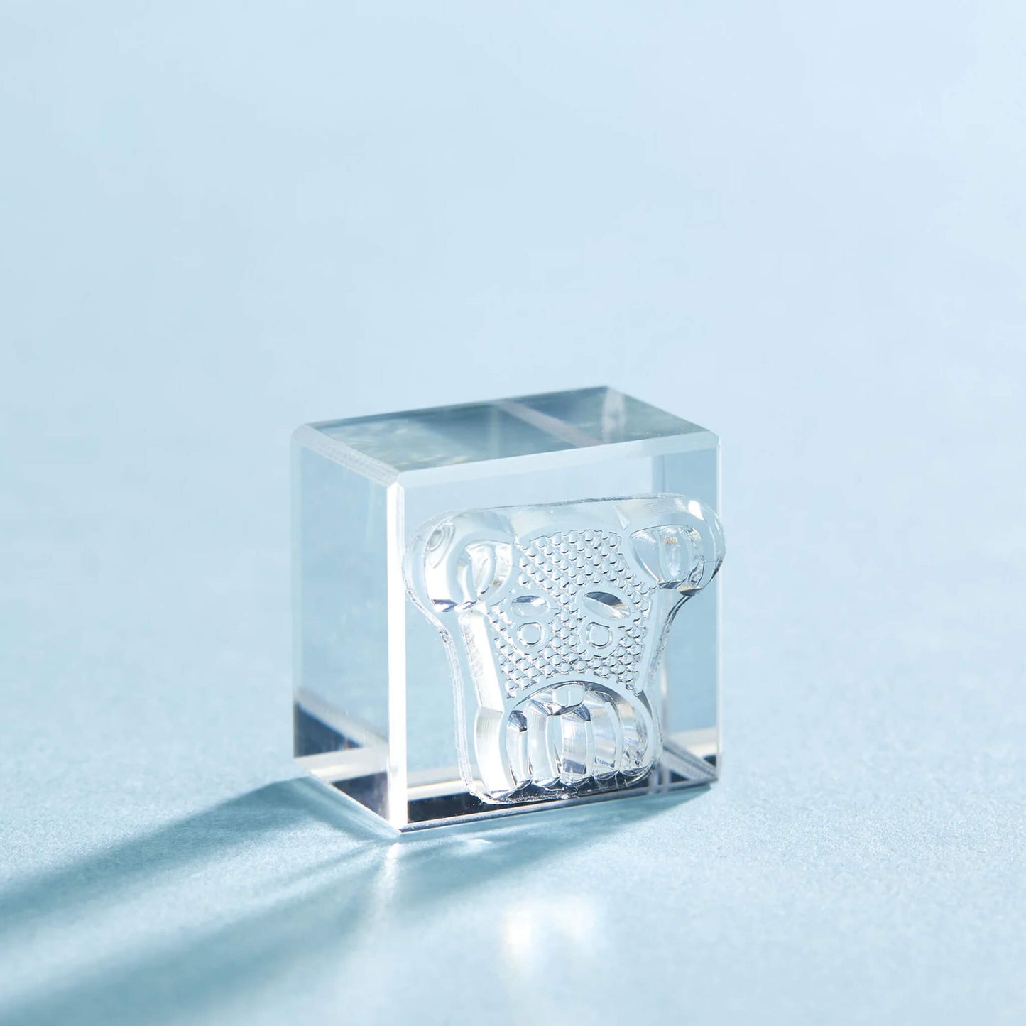 King Jim HITOTOKI Kori Jirushi Ice Cube Stamp Small - Schnauzer - Clear Stamps