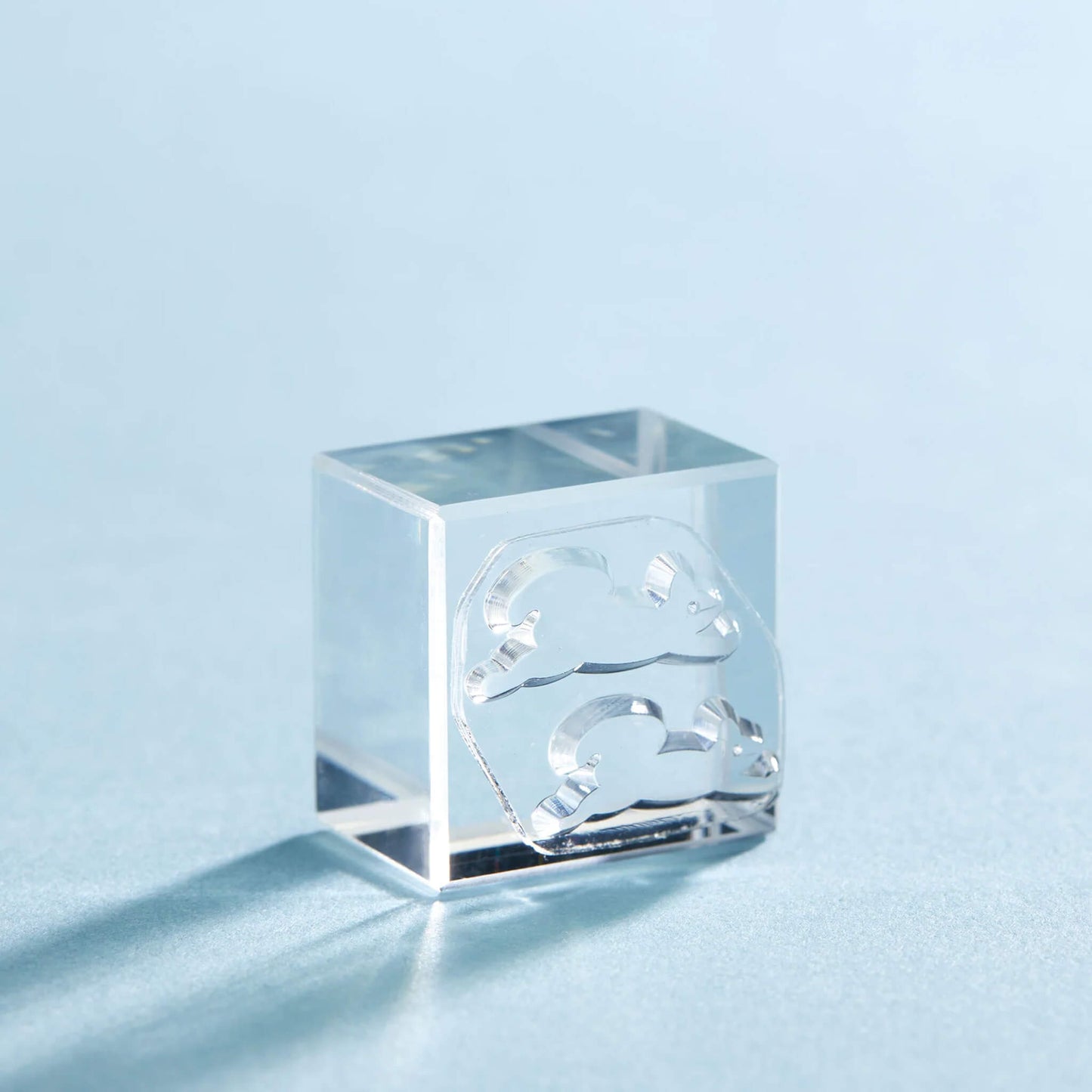 King Jim HITOTOKI Kori Jirushi Ice Cube Stamp Small - Squirrel - Clear Stamps