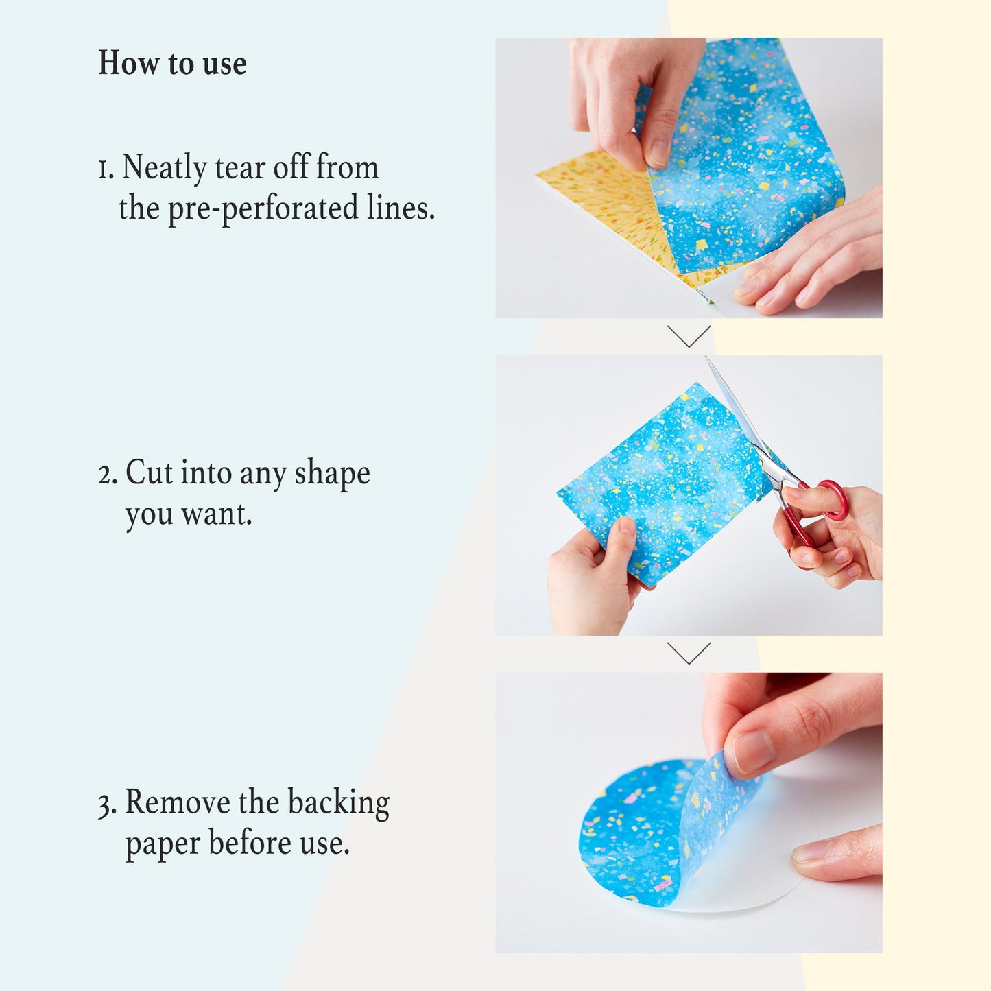 King Jim HITOTOKI Masking Tape Book A5 Size - Paints - Adhesive Patterned Paper