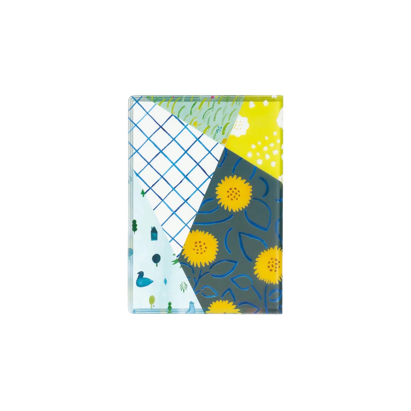 King Jim HITOTOKI NOTE Soft Cover Type Passport Size - Patchwork - Notebooks