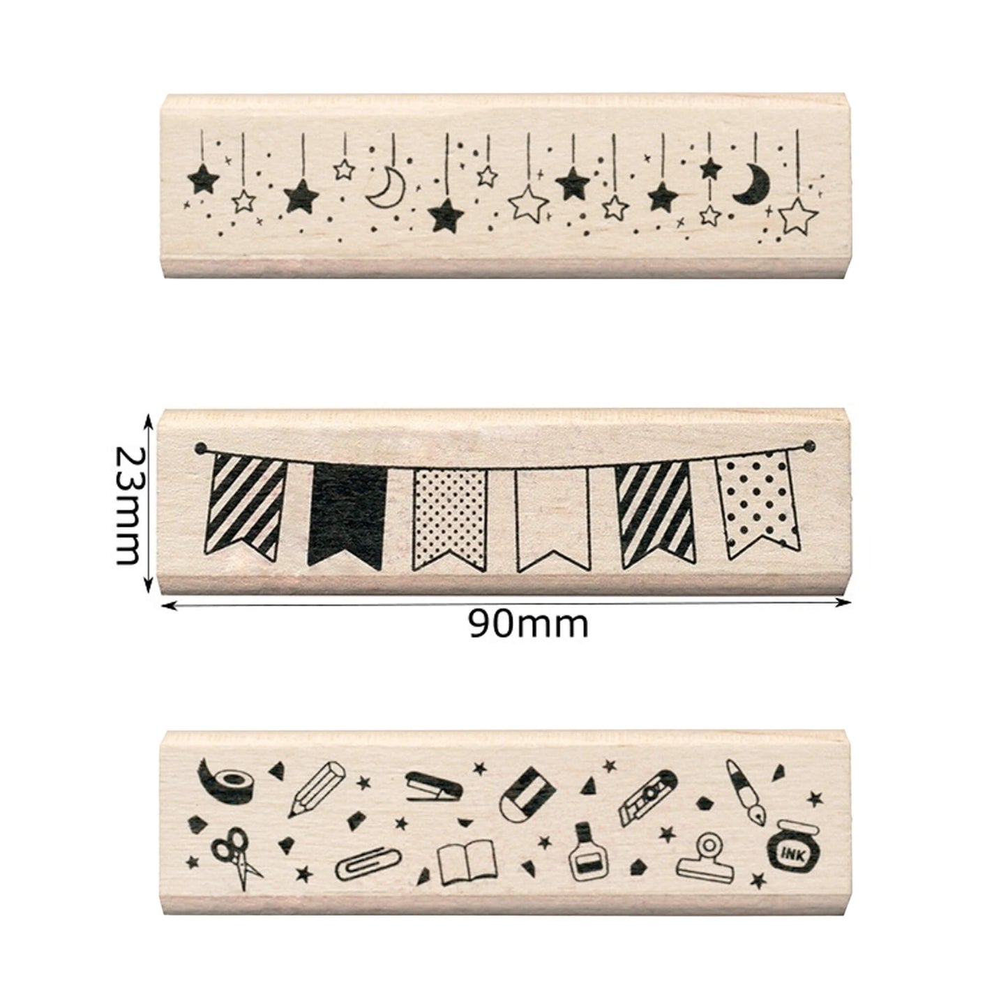 Kodomo no Kao Bullet Journal Stamp Club Series - Stationery - Rubber Stamps