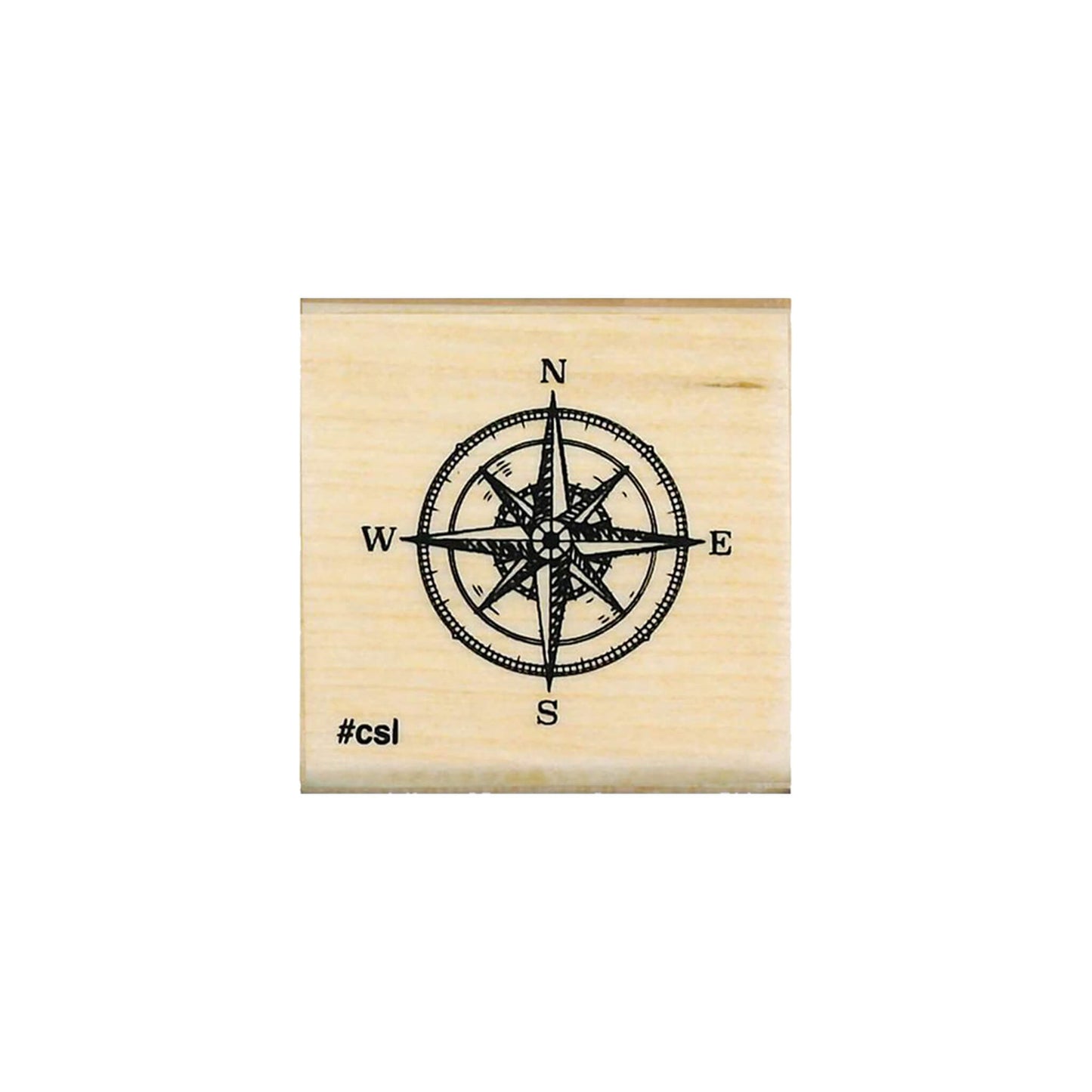 Kodomo no Kao I Love Stamp Series 2 - Compass - Rubber Stamps