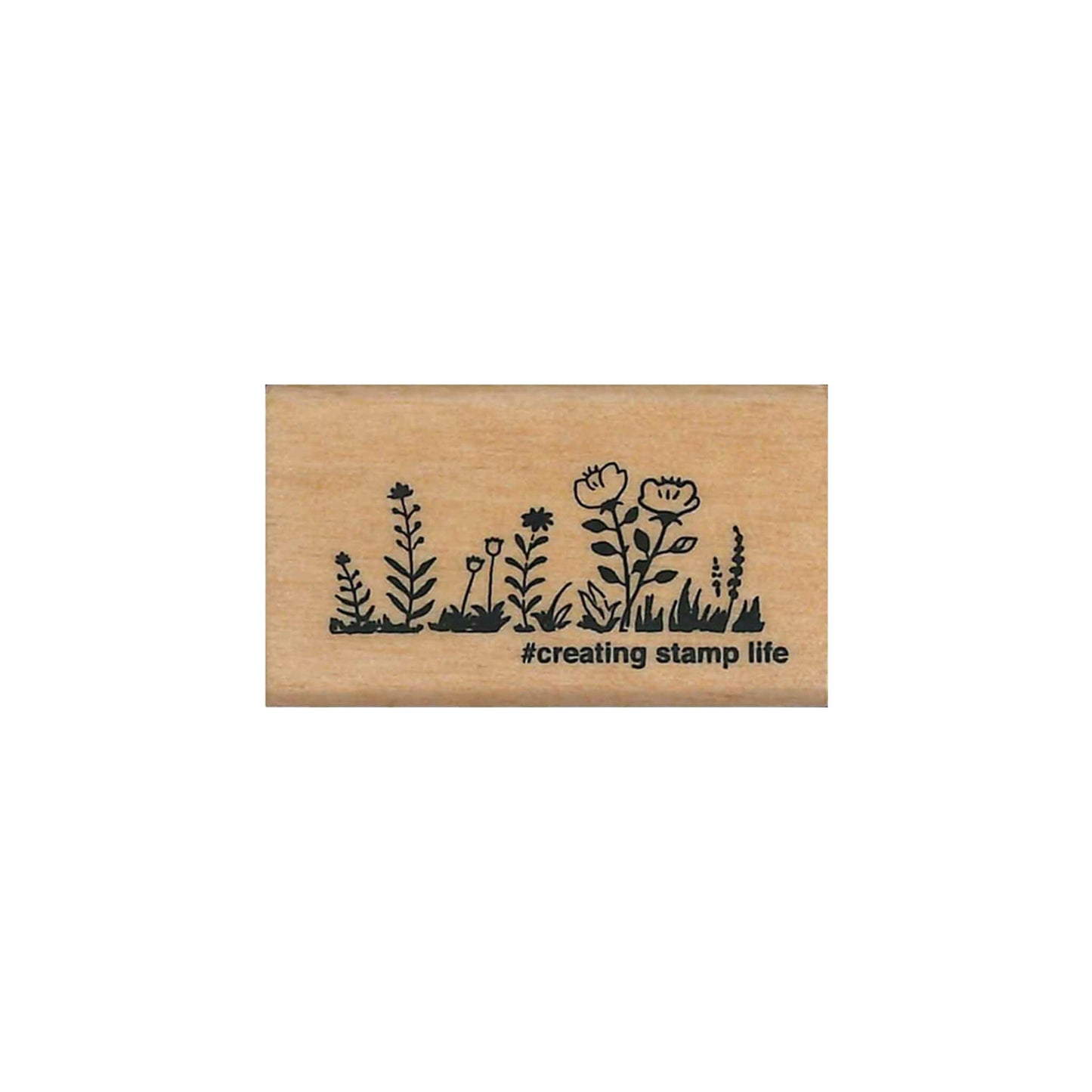 Kodomo no Kao I Love Stamp Series 2 - Flowers - Rubber Stamps