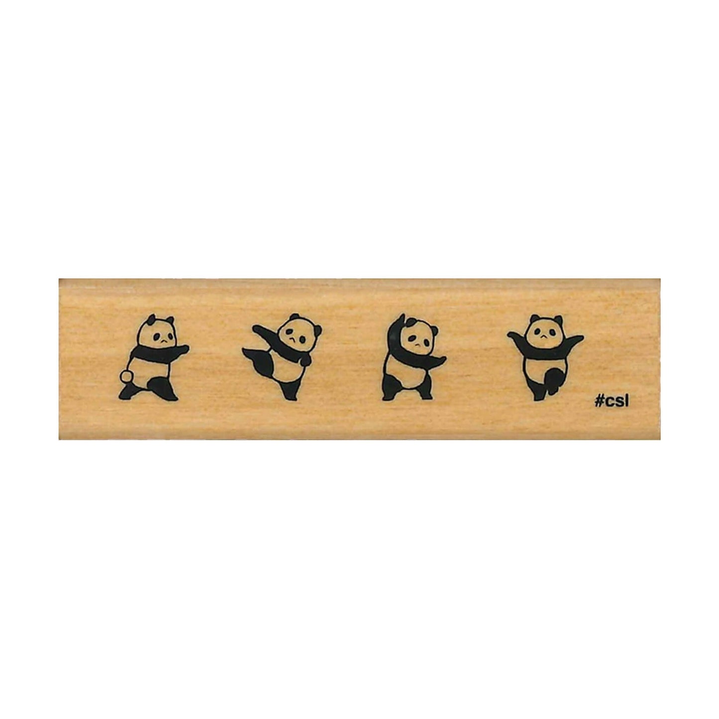 Kodomo no Kao I Love Stamp Series 2 - Kung Fu Panda - Rubber Stamps