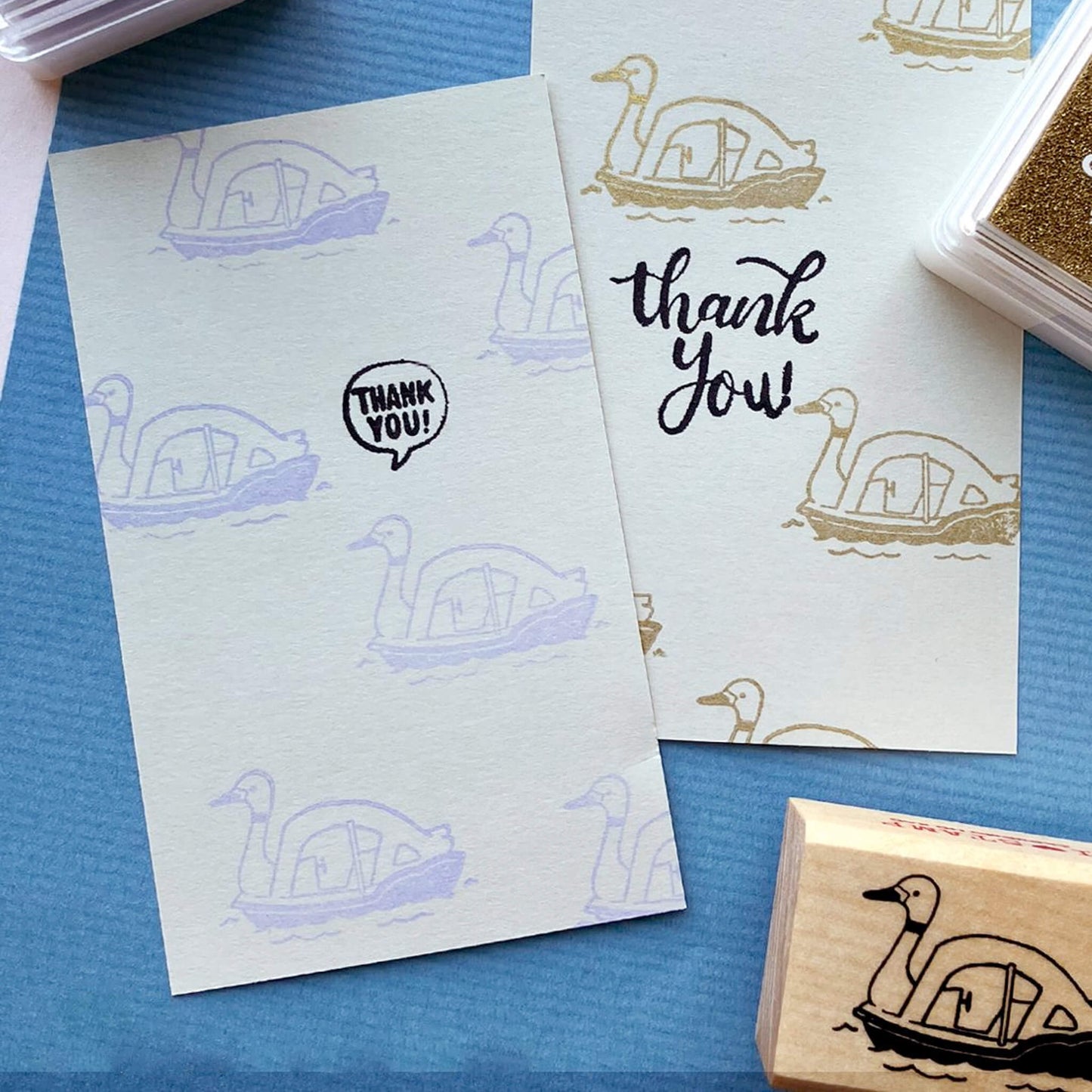 Kodomo no Kao I Love Stamp Series 6 - Sunbathing Seal - Rubber Stamps