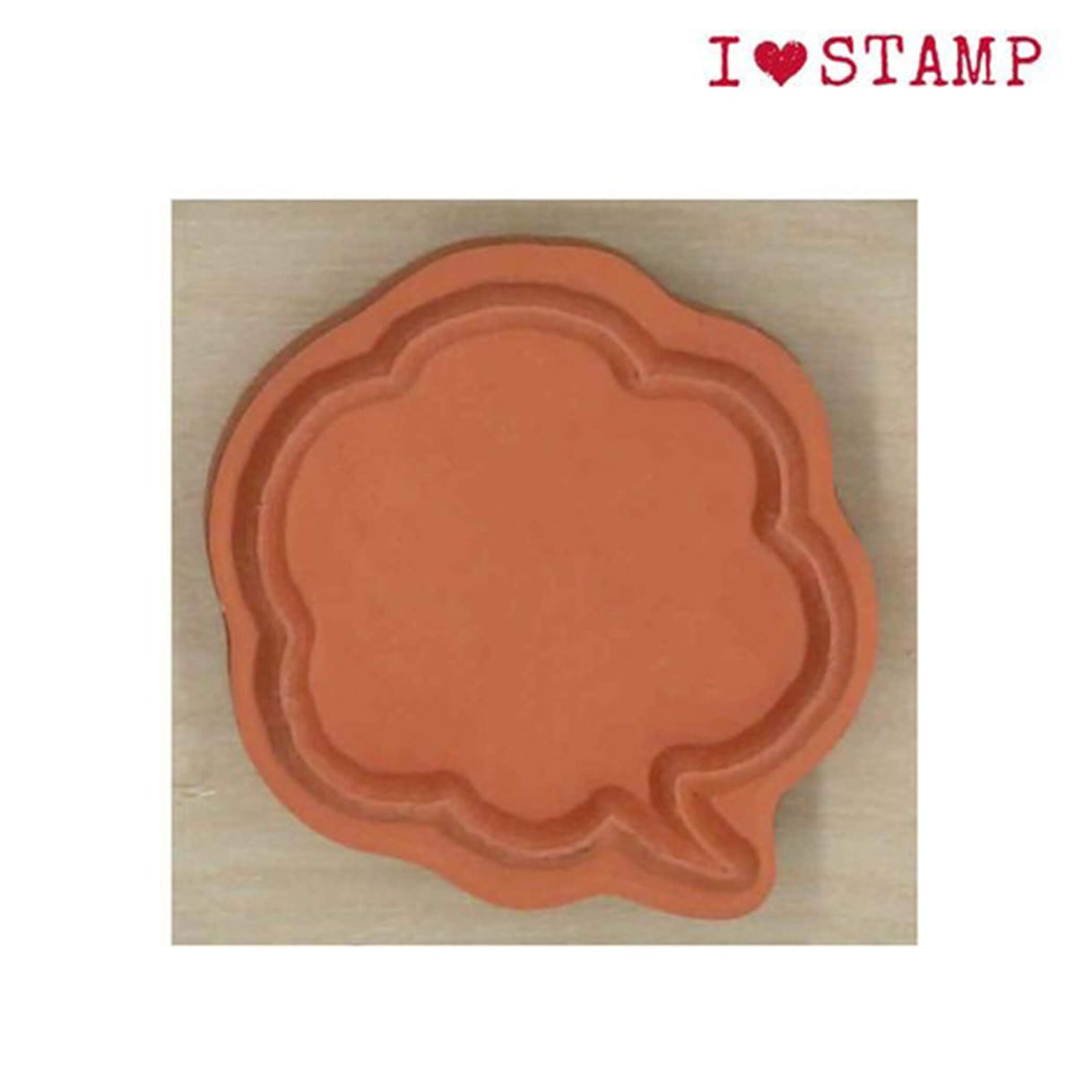 Kodomo no Kao I Love Stamp Series - Speech Bubble - Rubber Stamps