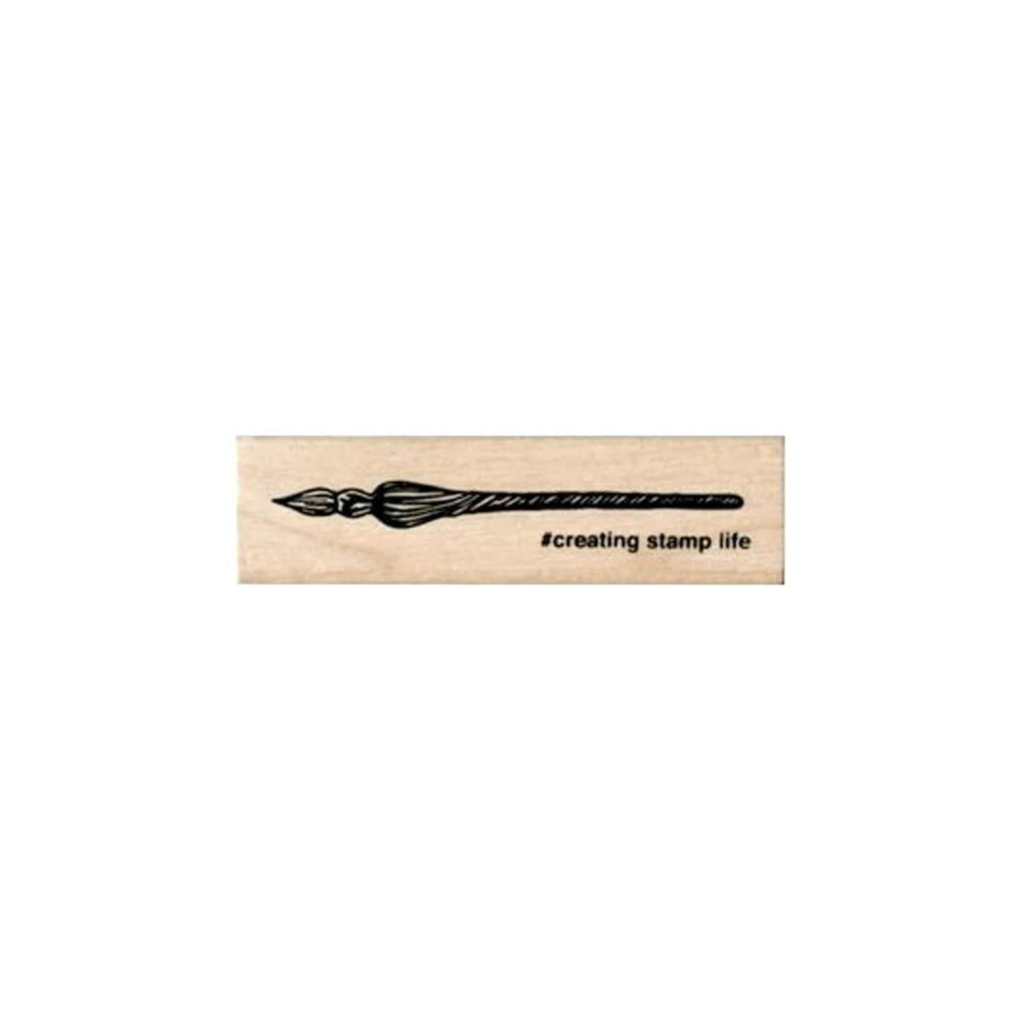 Kodomo no Kao I Love Stamp Series Stationery Lover - Glass Pen - Rubber Stamps