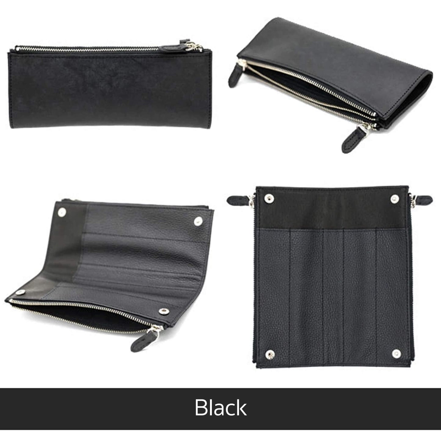 Luddite Bendy Pen Case MAYA Leather - Black - Pen Cases