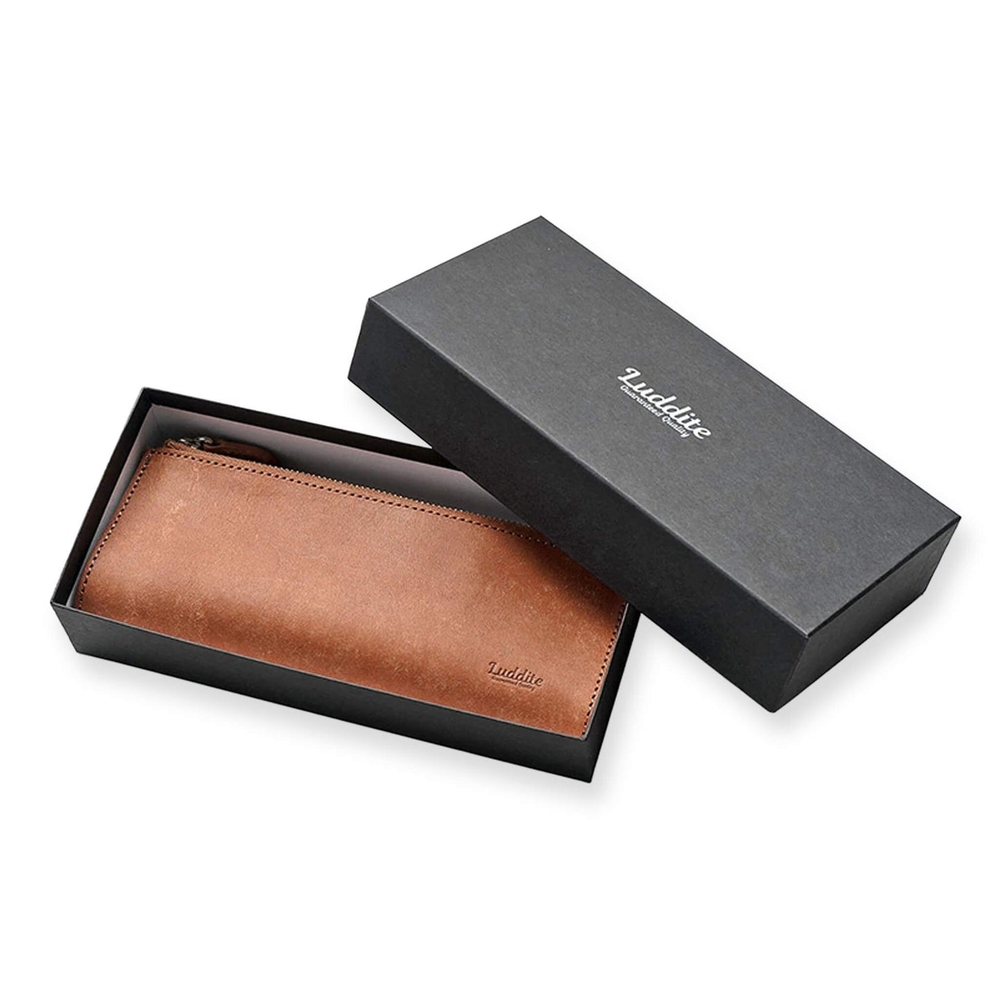 Luddite Bendy Pen Case MAYA Leather - Black - Pen Cases
