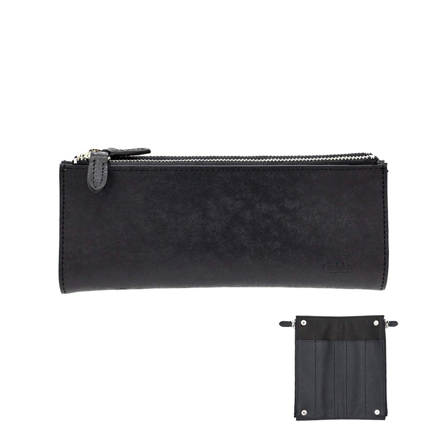 Luddite Bendy Pen Case MAYA Leather - Black - Pen Cases