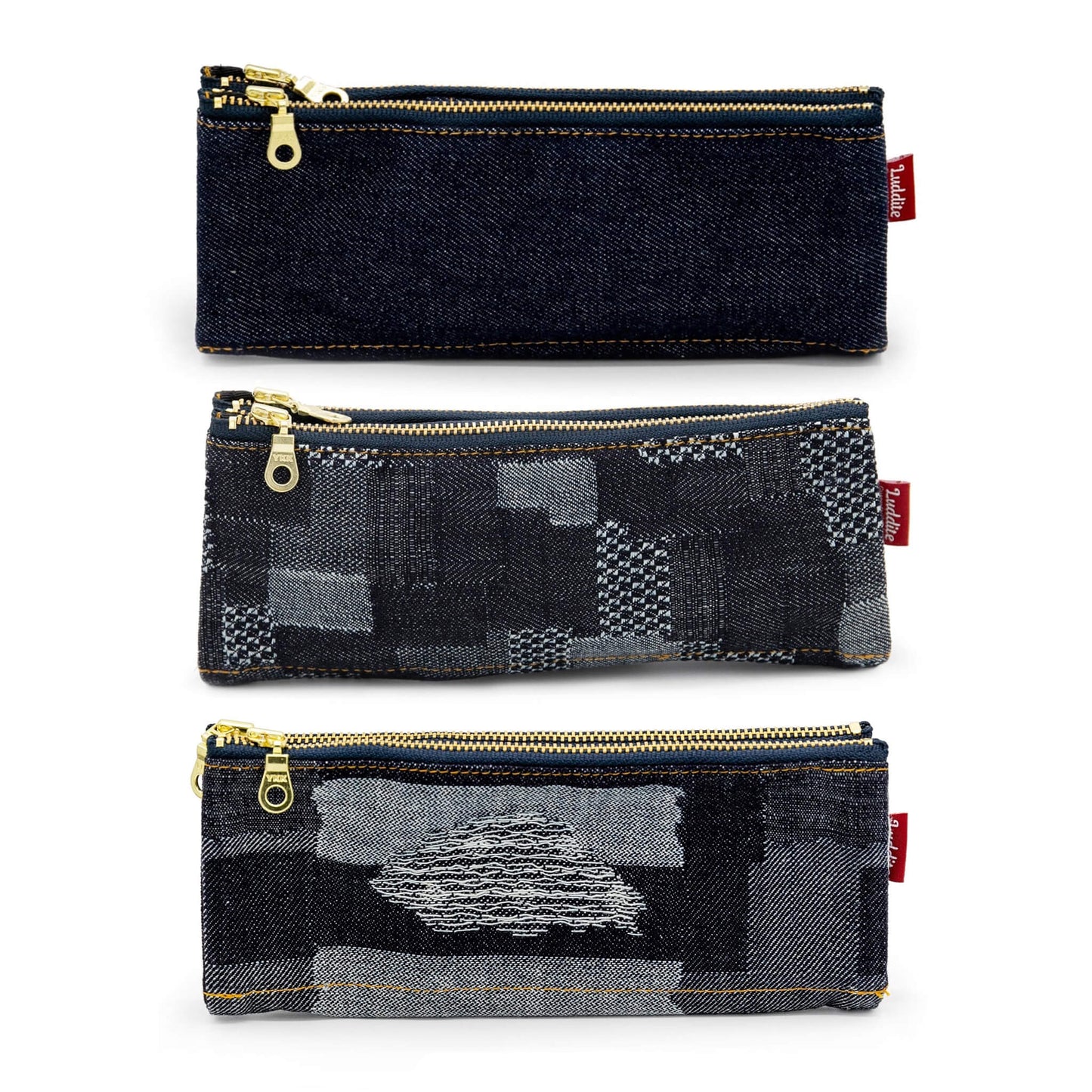 Luddite Denim Bendy Pen Case - Okayama Denim - Pen Cases