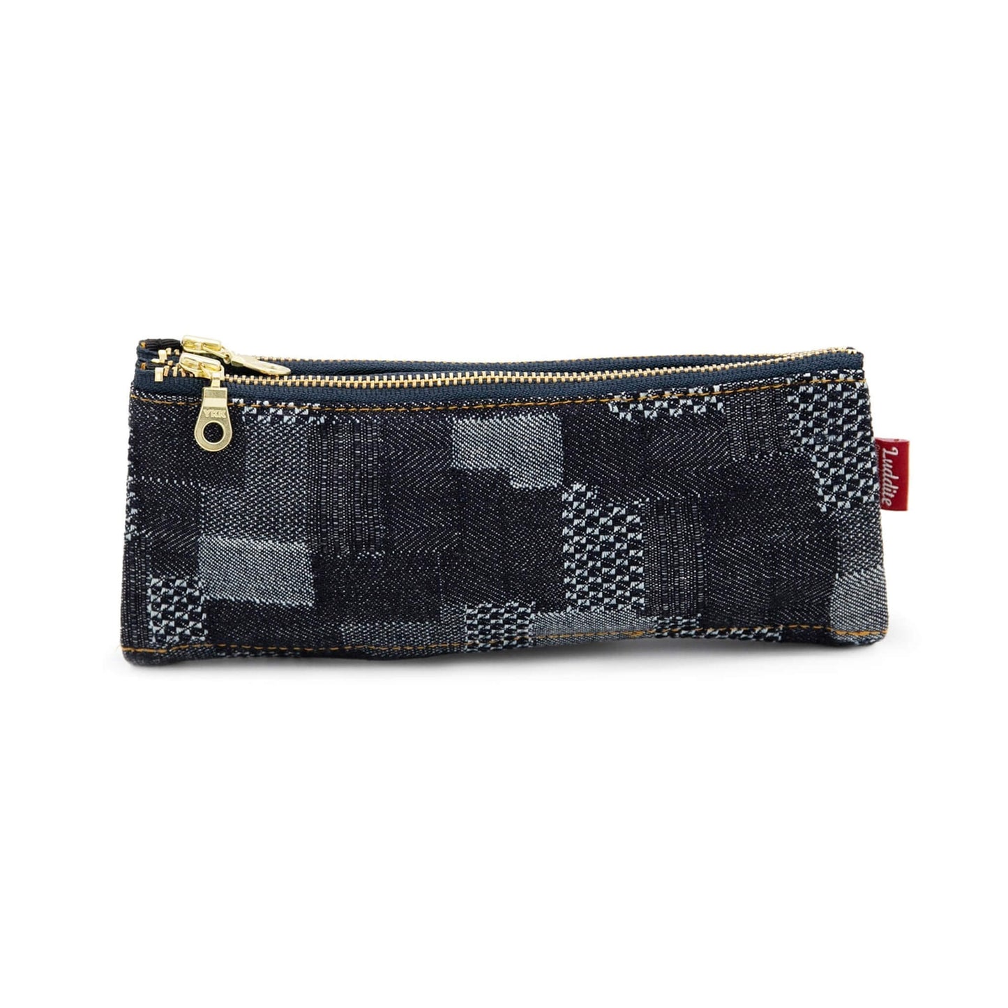 Luddite Denim Bendy Pen Case - Patchwork - Pen Cases