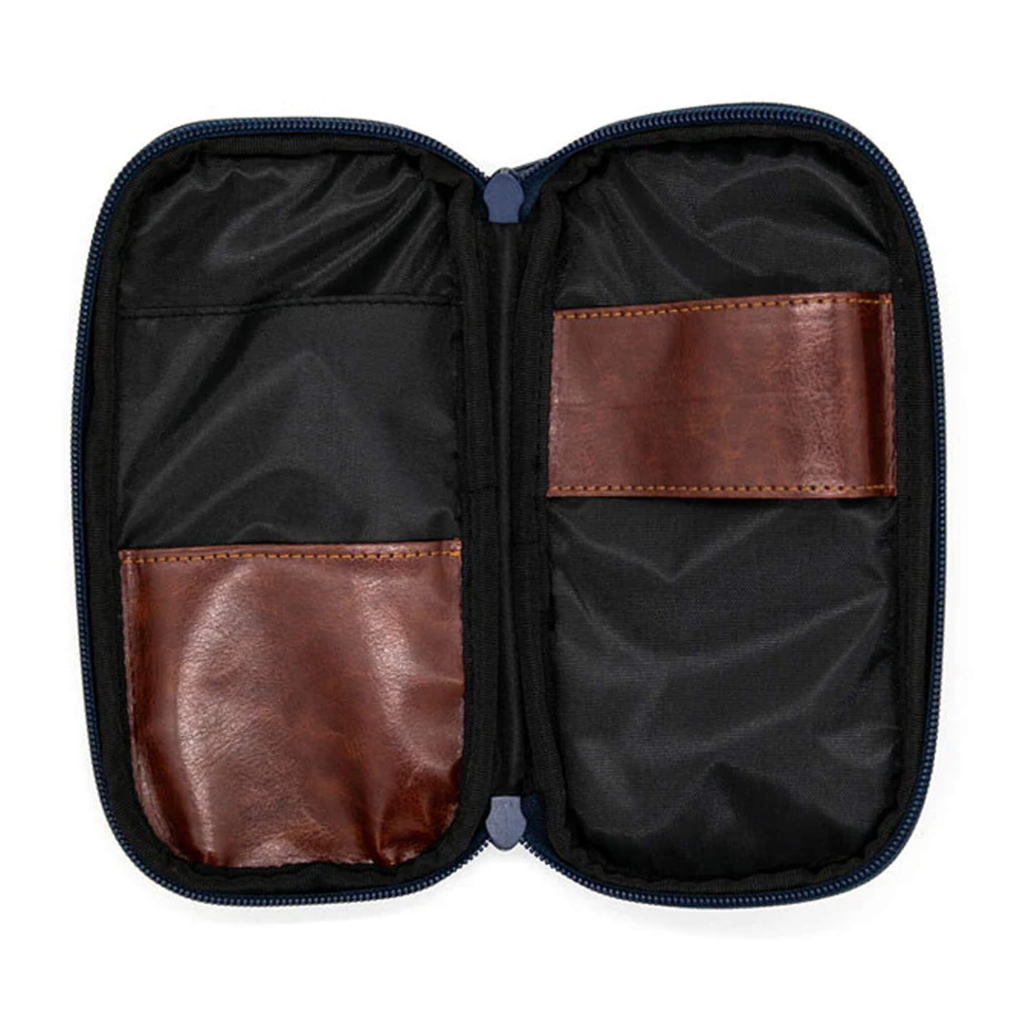 Luddite Denim Round Zip Pen Case - Okayama Denim - Pen Cases