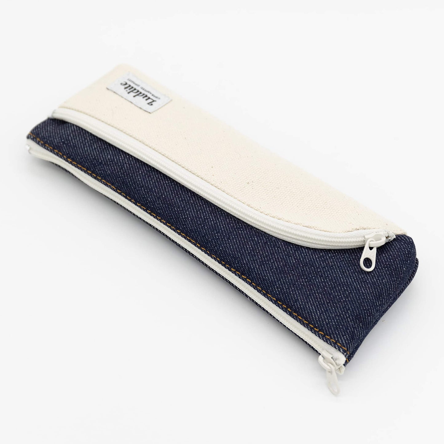 Luddite Two - tone Line Pen Case Slim - Blue Gray - Pen Cases