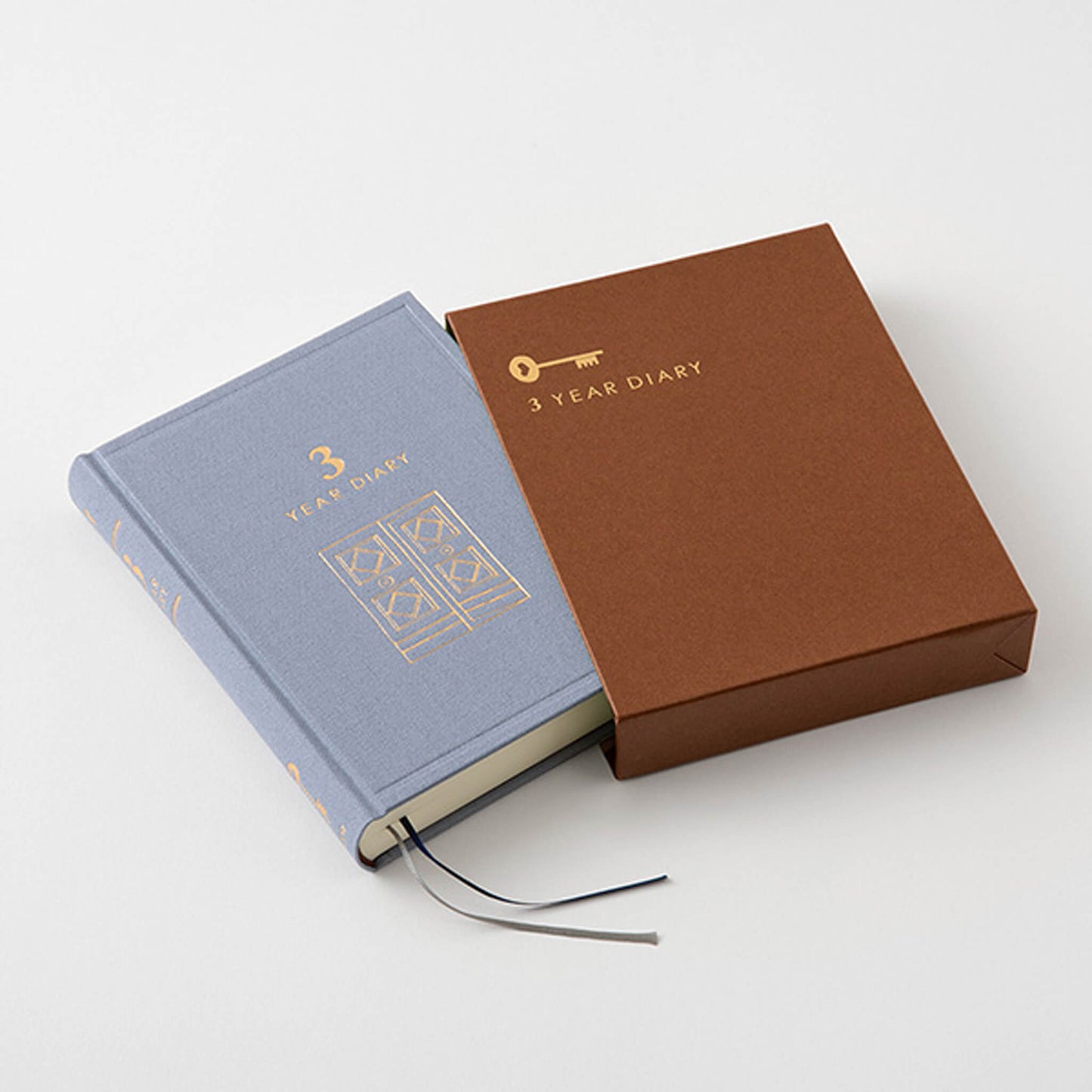 Midori 3 - Year Diary Mini - Gate Blue - Purple - Diaries & Planners