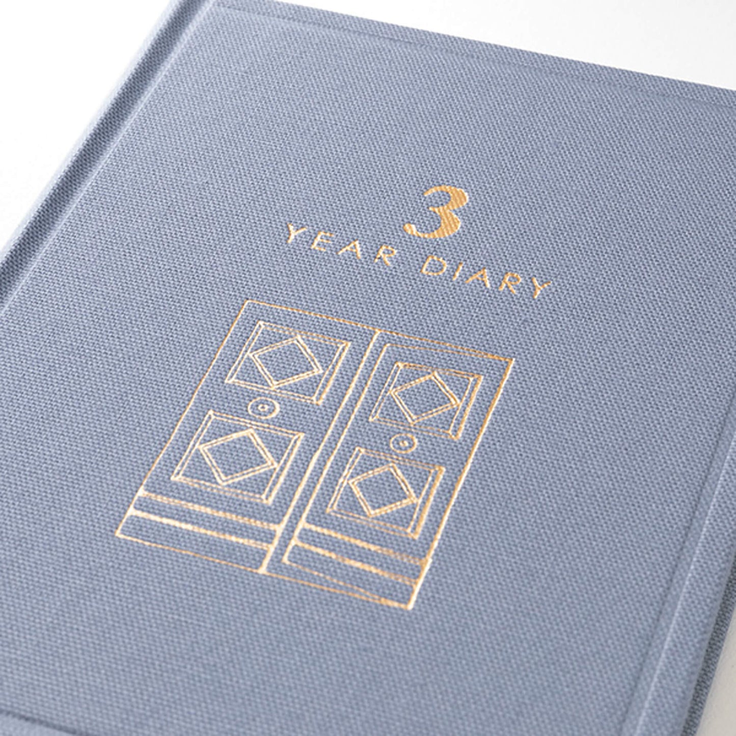 Midori 3 - Year Diary Mini - Gate Blue - Purple - Diaries & Planners