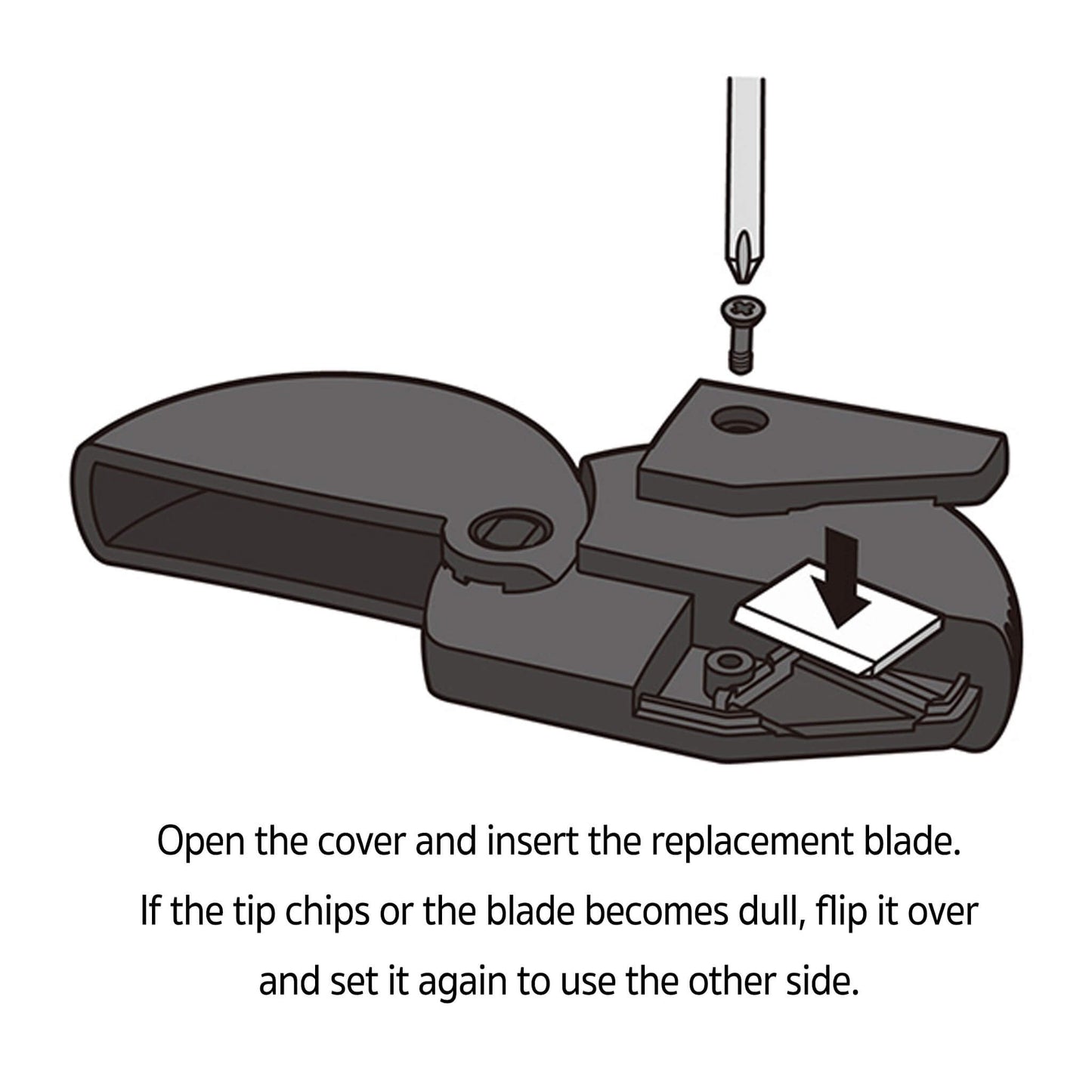 Midori Carton Opener Replacement Blade - Paper Cutters & Scissors