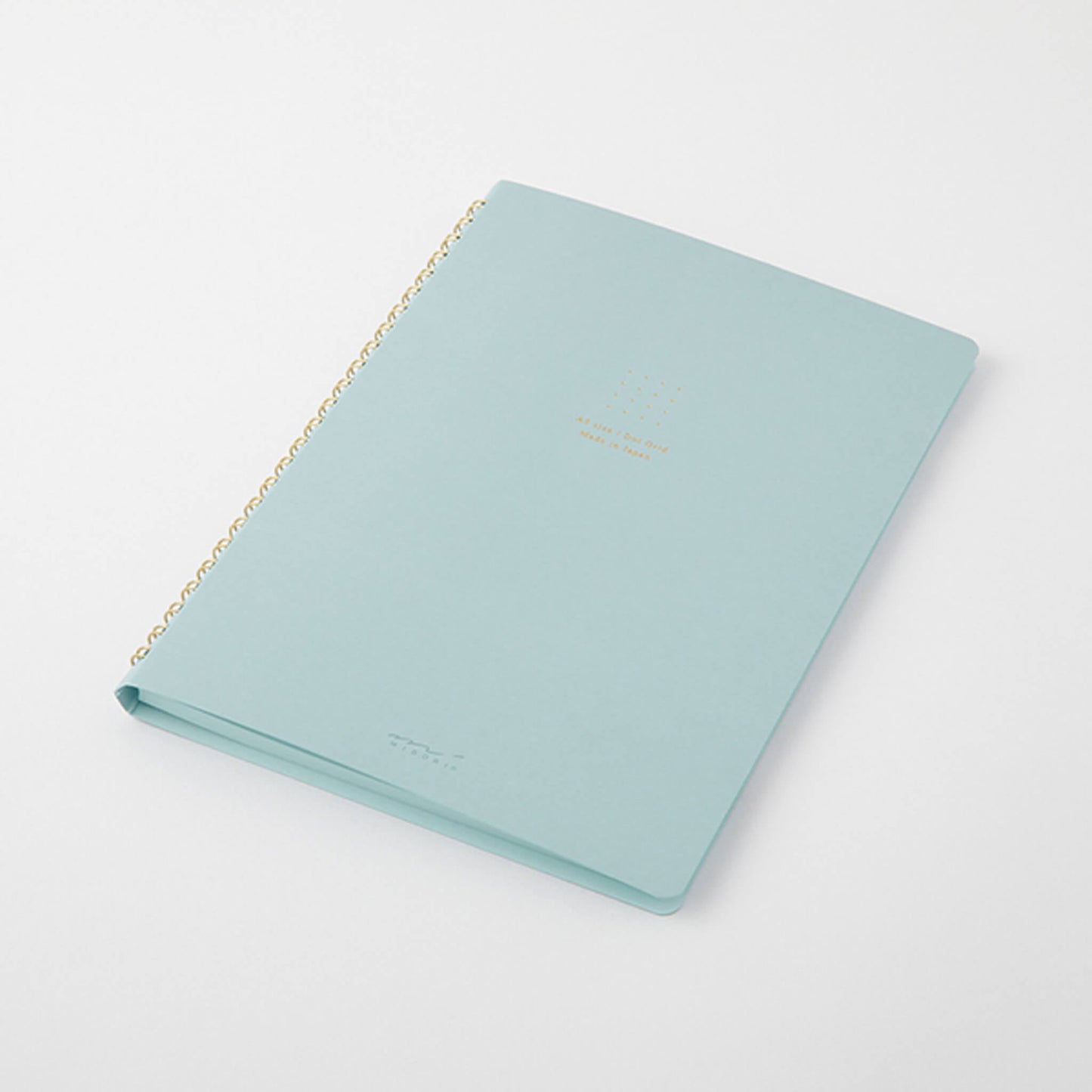 Midori Color Dot Ring Notebook A5 - Blue - Notebooks