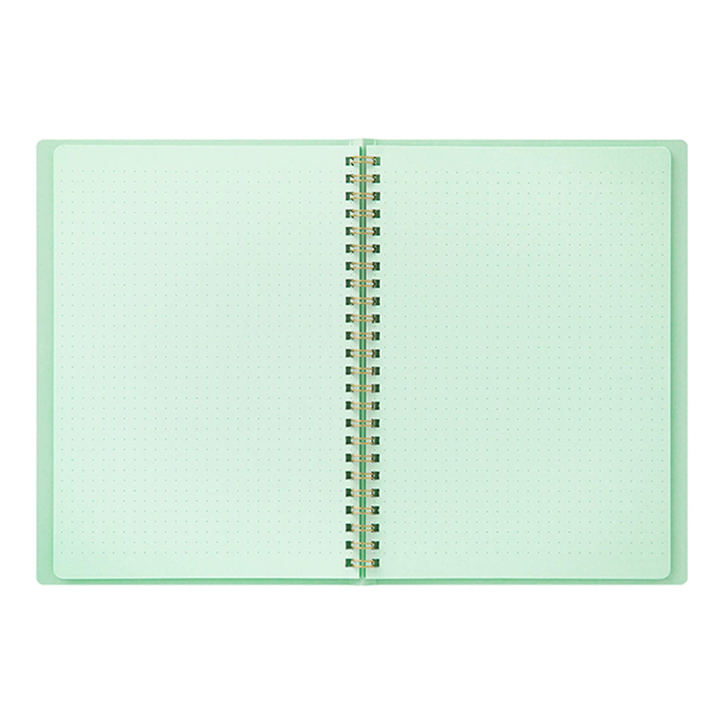 Midori Color Dot Ring Notebook A5 - Blue - Notebooks