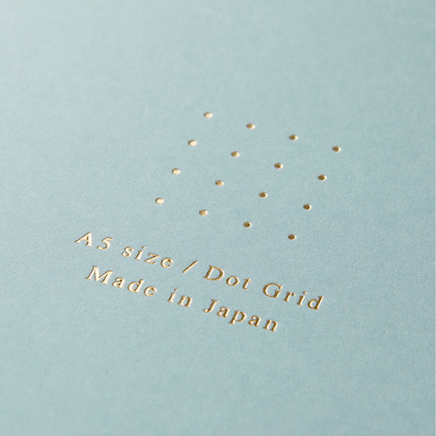 Midori Color Dot Ring Notebook A5 - Blue - Notebooks