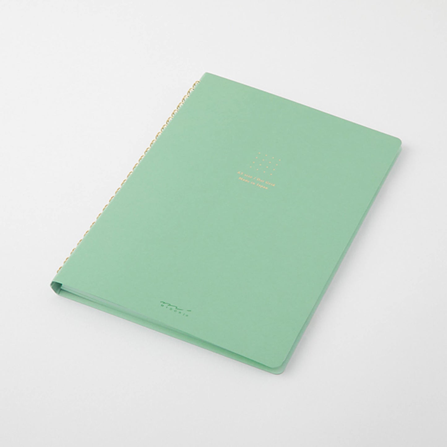 Midori Color Dot Ring Notebook A5 - Green - Notebooks
