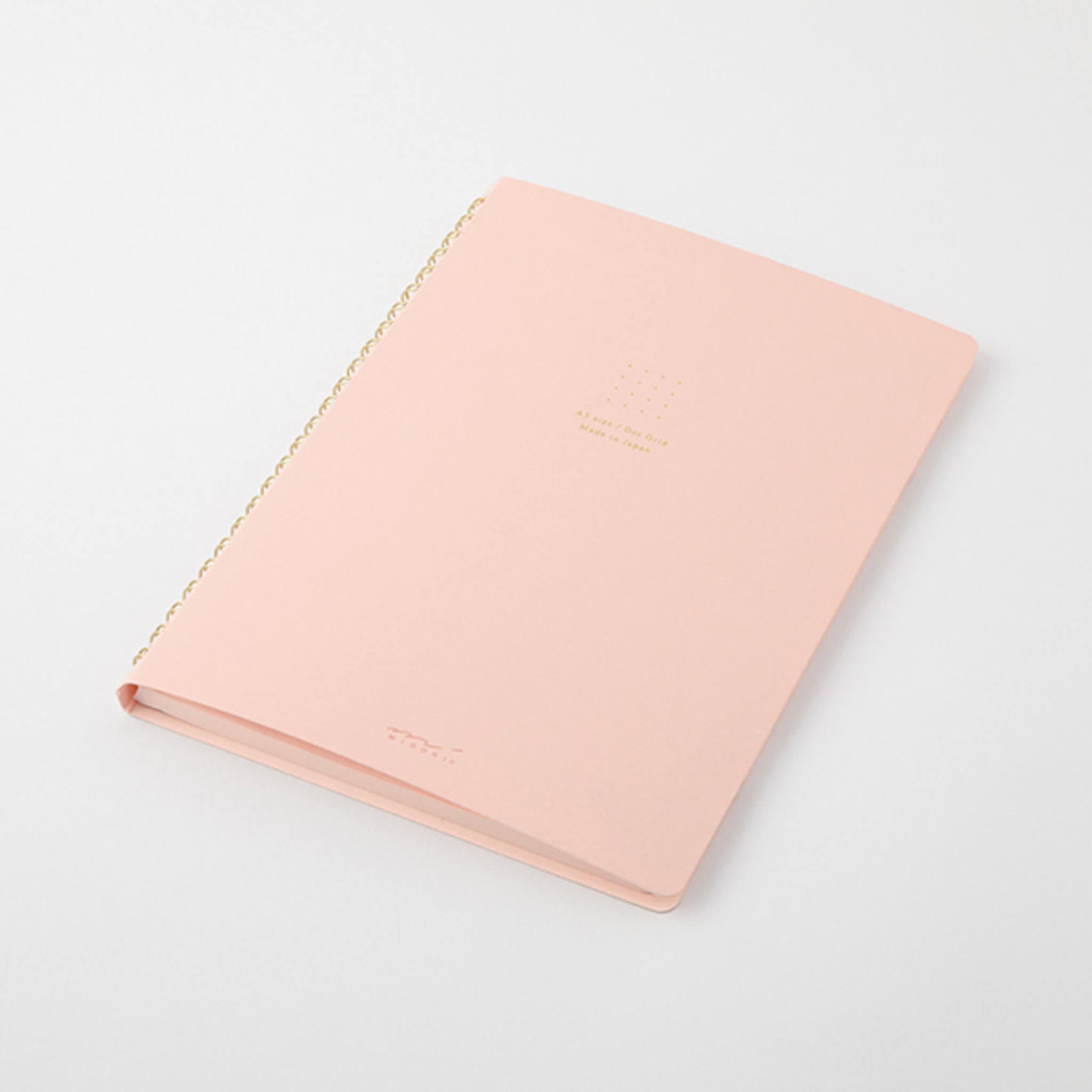 Midori Color Dot Ring Notebook A5 - Pink - Notebooks
