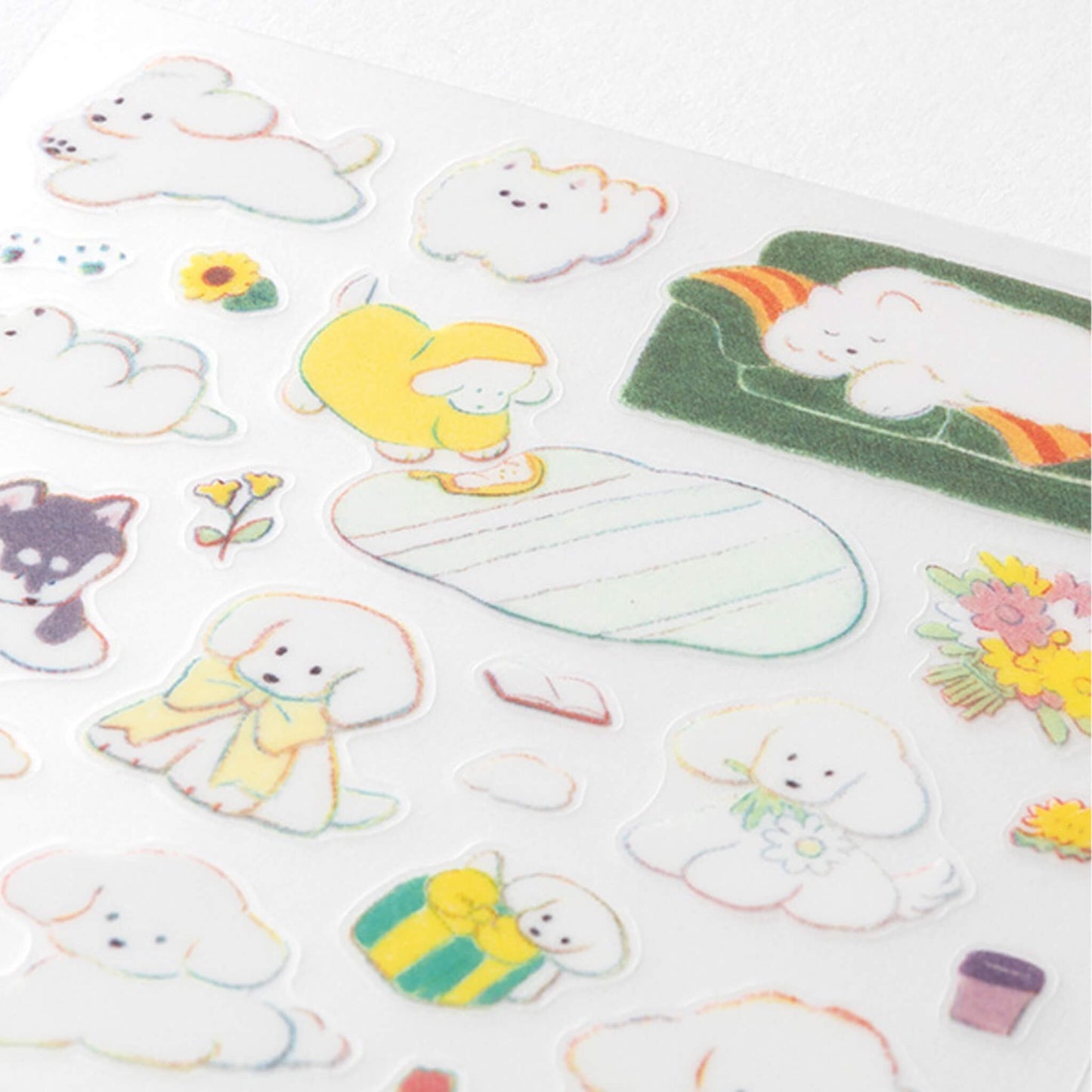 Midori Journal Sticker - Dog M - Sticker Sheets