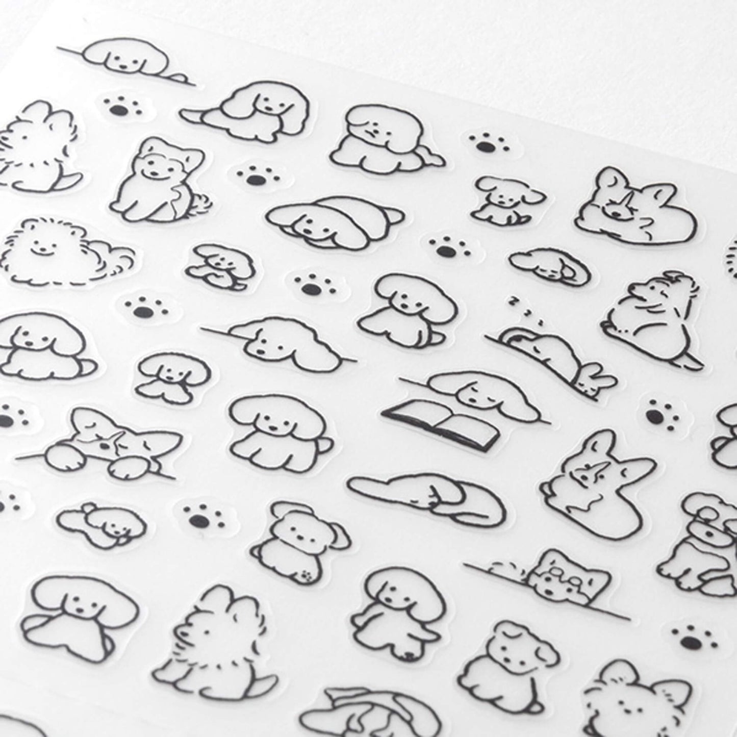 Midori Journal Sticker - Dog S - Sticker Sheets