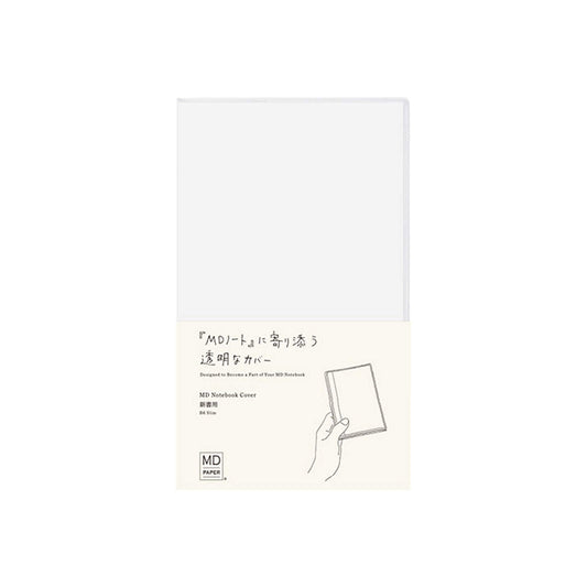 Midori MD Notebook Clear Cover - B6 Slim - Book Covers