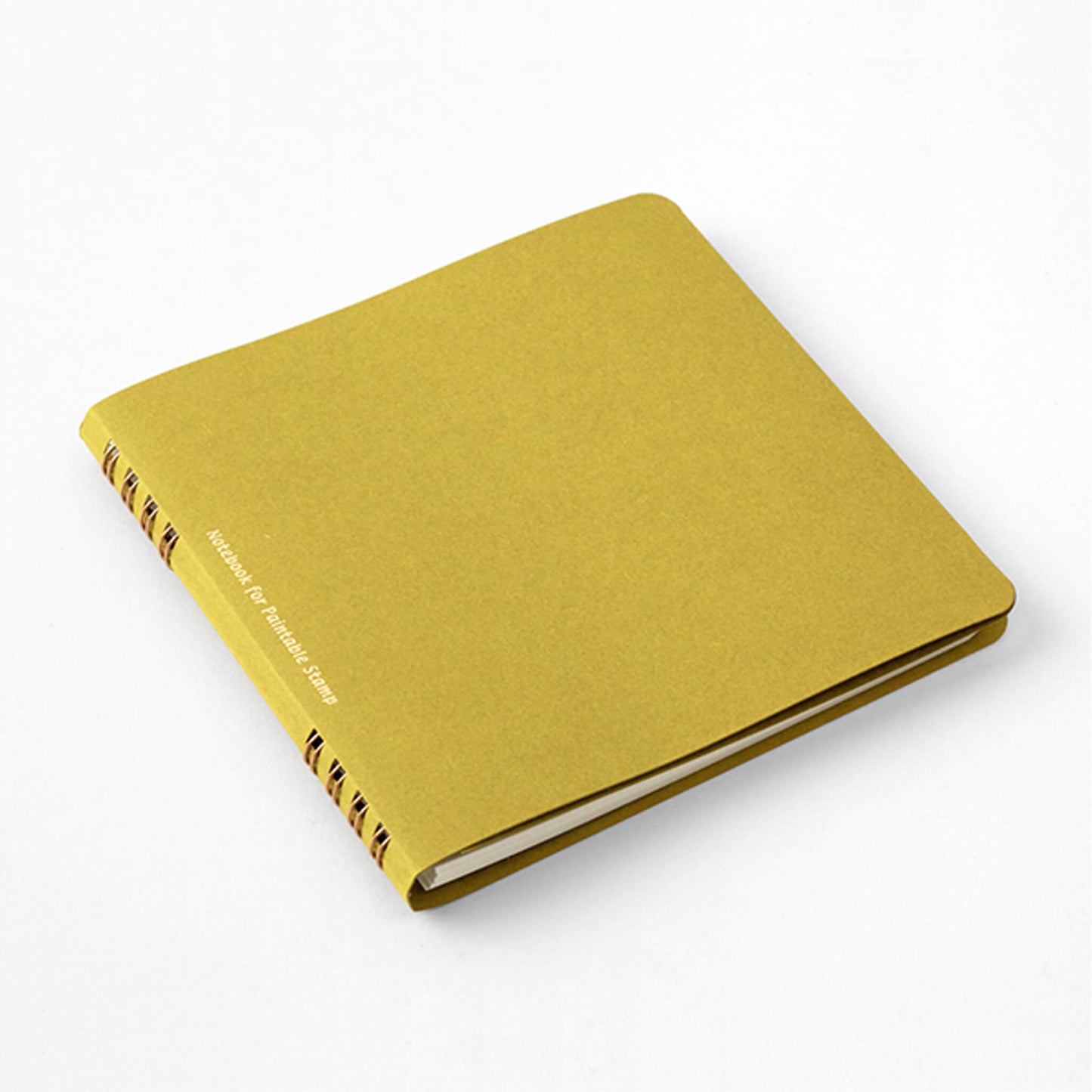 Midori Notebook for Paintable Stamp Yellow - Notebooks