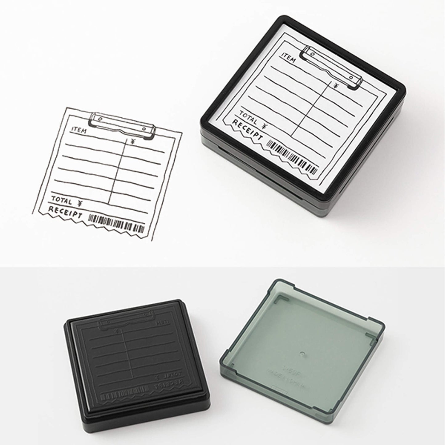 Midori Paintable Stamp Pre - inked - Money - Pre - inked Stamps