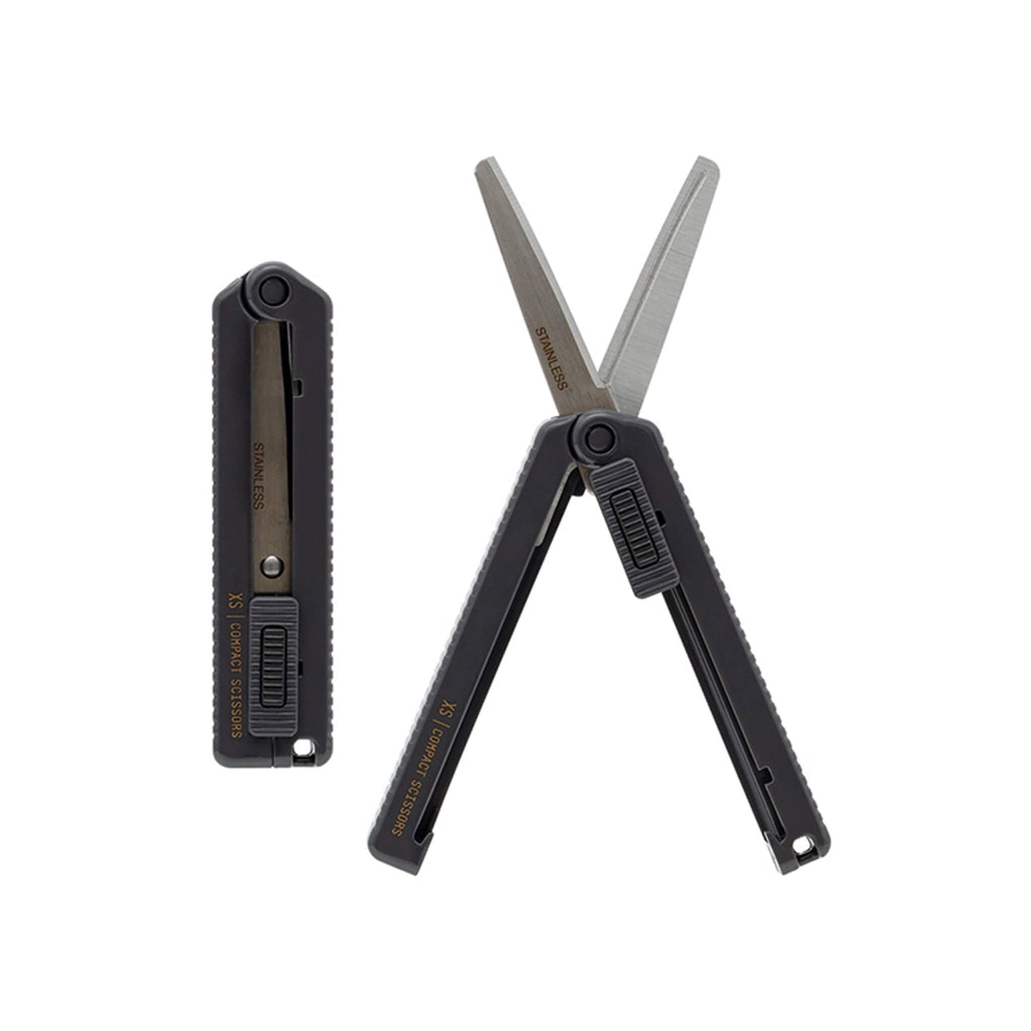 Midori XS Compact Scissors Black - Paper Cutters & Scissors