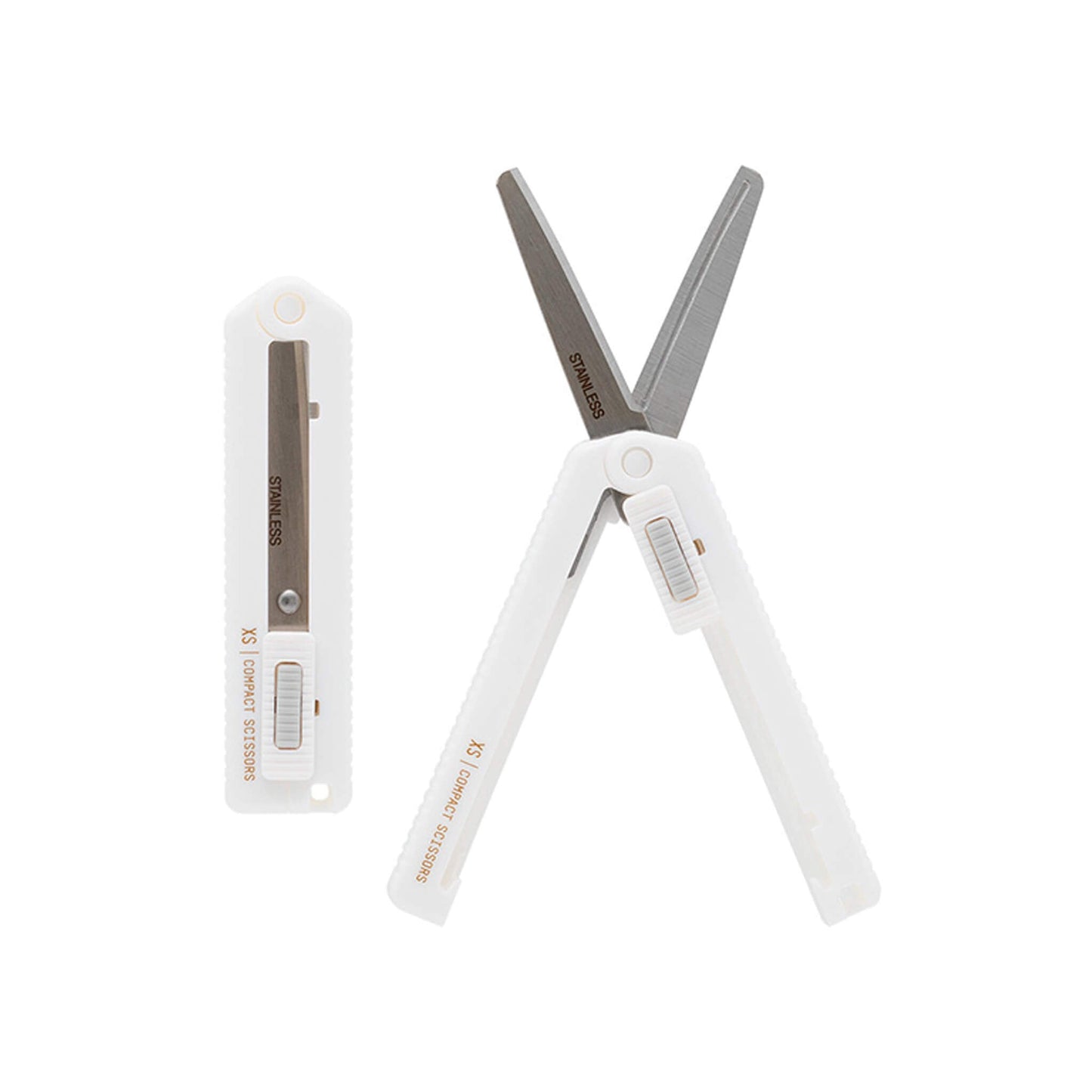 Midori XS Compact Scissors - White - Paper Cutters & Scissors