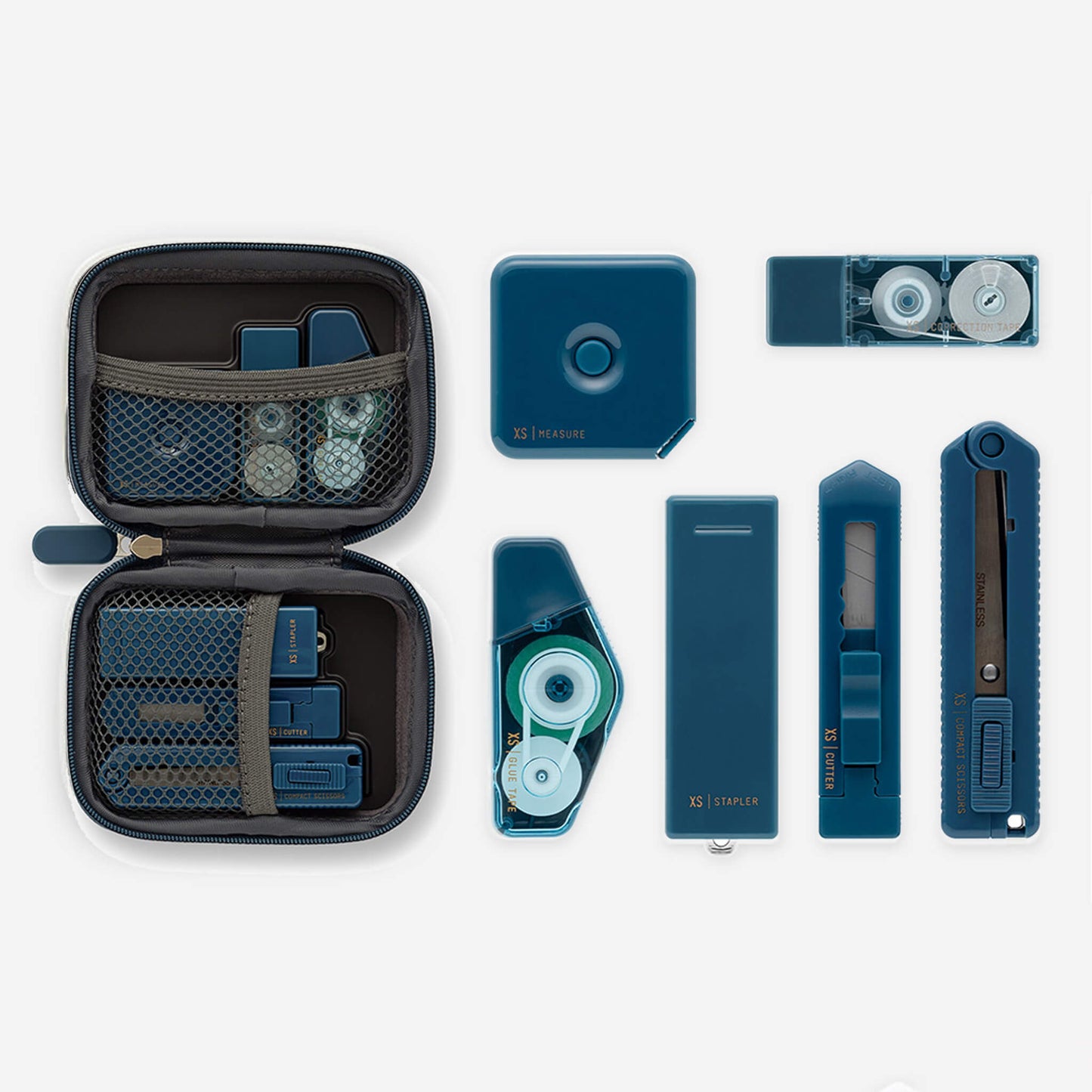 Midori XS Stationery Kit - Navy - Stationery Kit