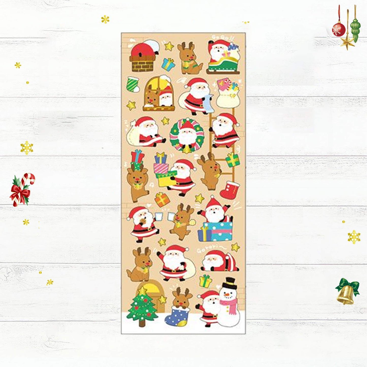 Mind Wave 2025 Winter Selection Foil Sticker - Cheerful Santa Claus - Sticker Sheets