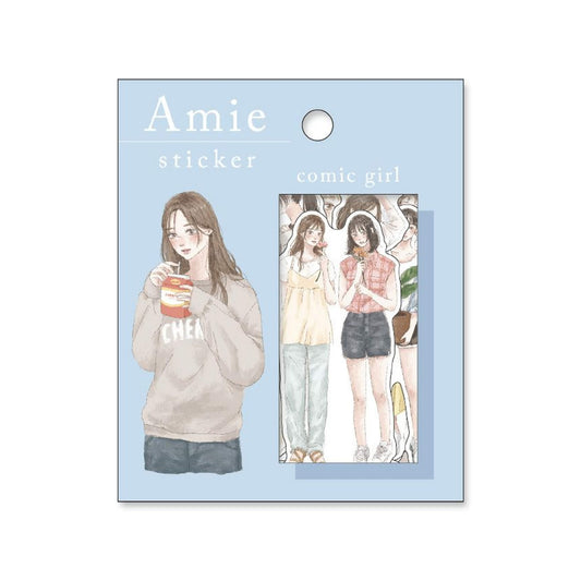Mind Wave Amie Flake Sticker - Comic Girl - Flake Stickers