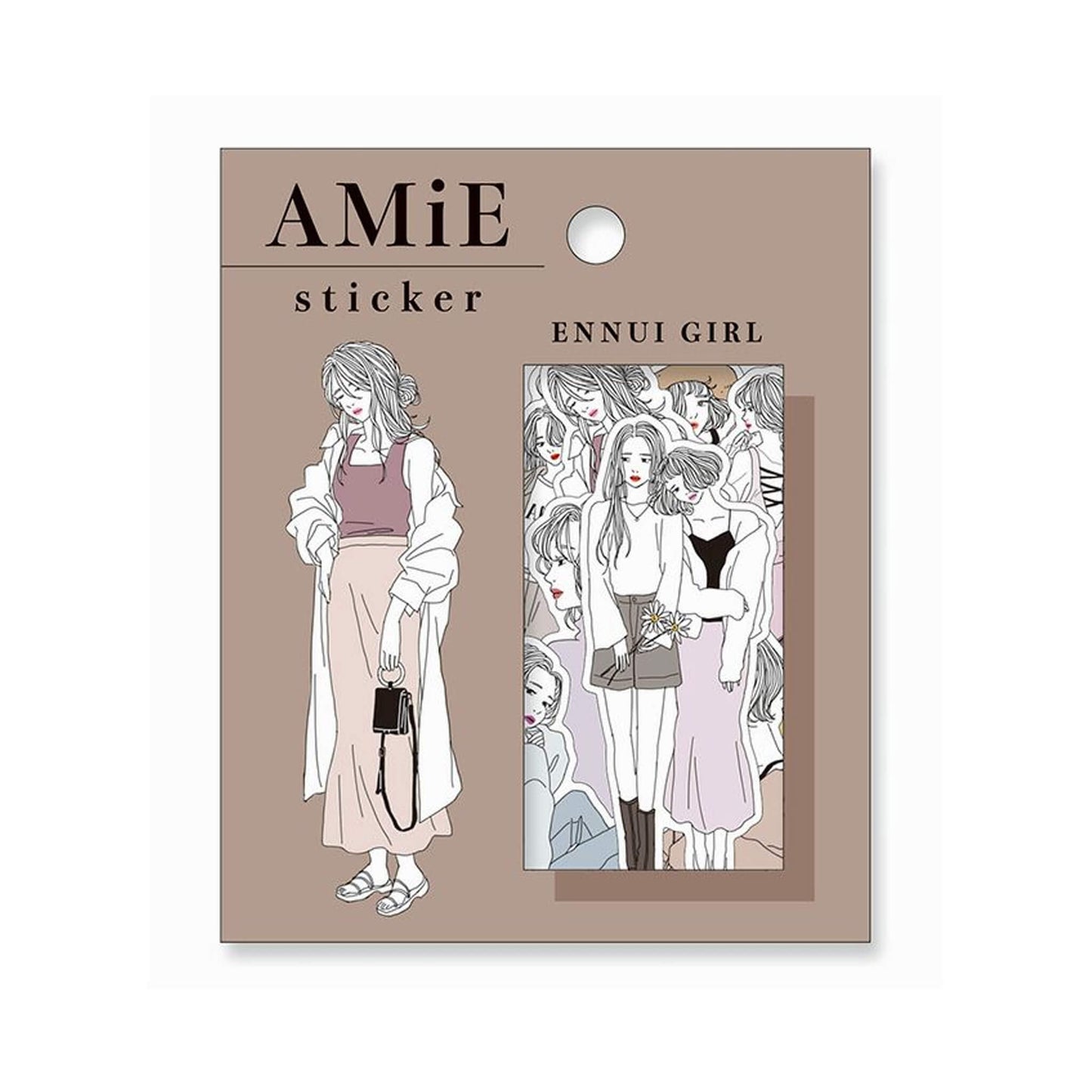 Mind Wave Amie Flake Sticker - Ennui Girl - Flake Stickers