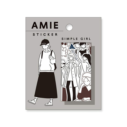 Mind Wave Amie Flake Sticker - Simple Girl - Flake Stickers