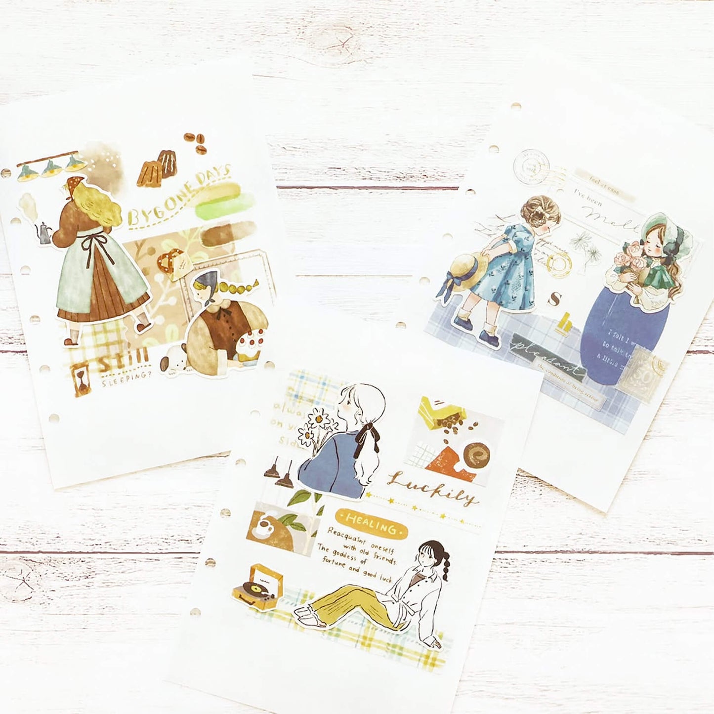 Mind Wave Amie Flake Sticker - Story Girl - Flake Stickers
