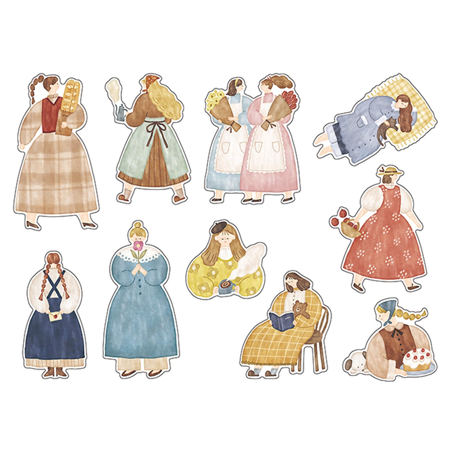 Mind Wave Amie Flake Sticker - Story Girl - Flake Stickers