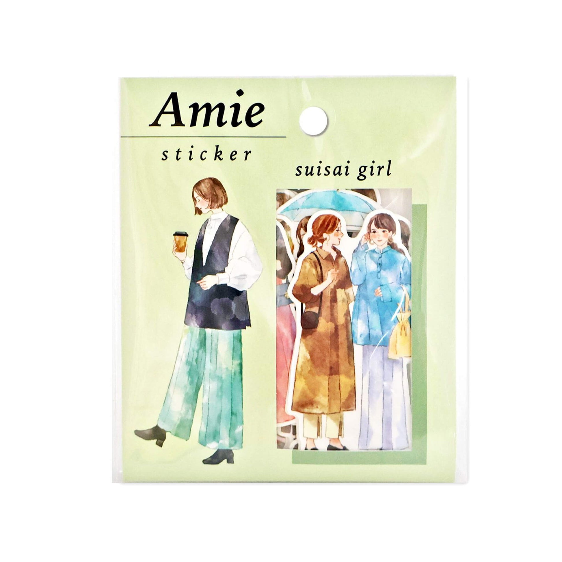 Mind Wave Amie Flake Sticker - Suisai Girl - Flake Stickers