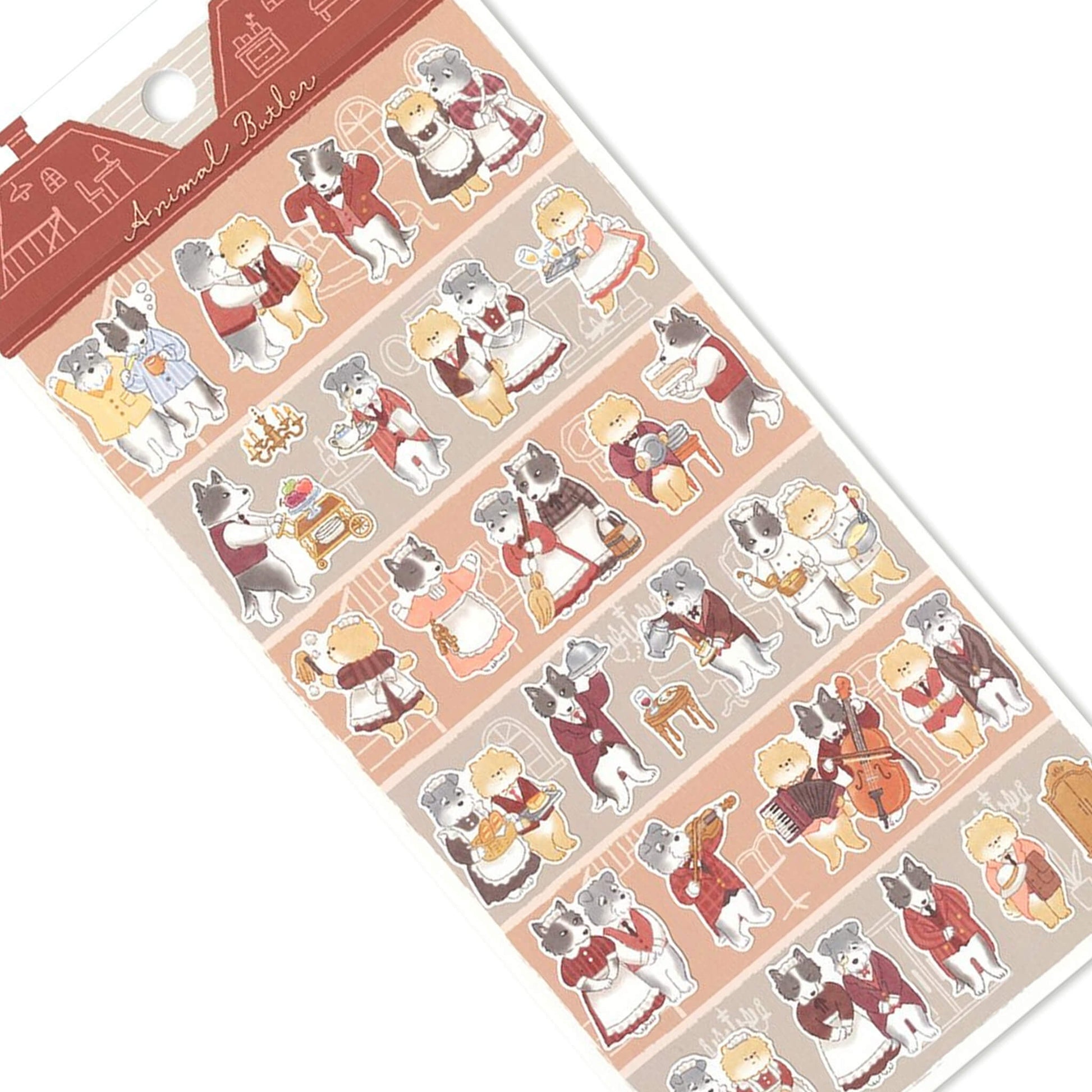 Mind Wave Animal Butler Sticker - Dog - Sticker Sheets