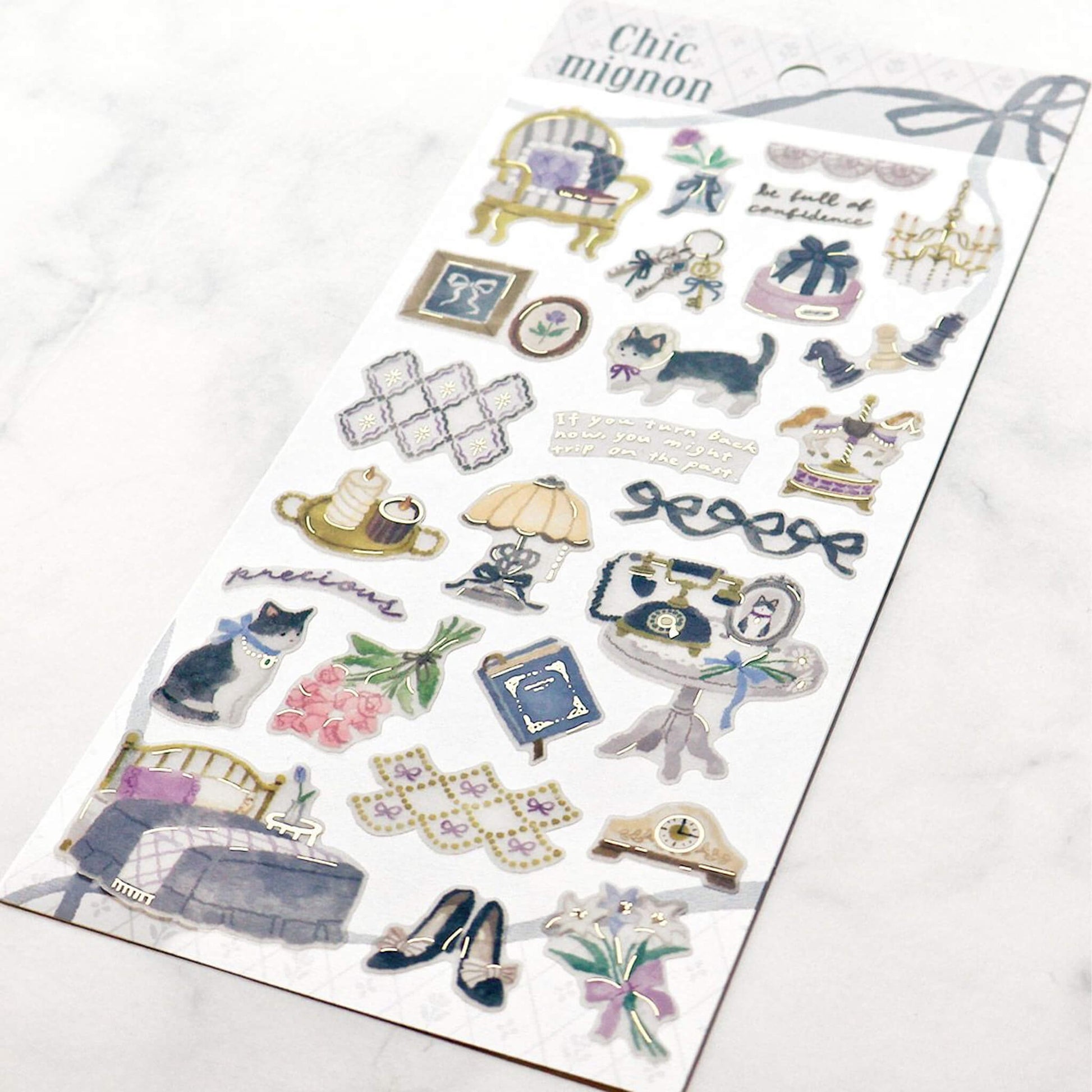 Mind Wave Chic Mignon Sticker - Furniture - Sticker Sheets