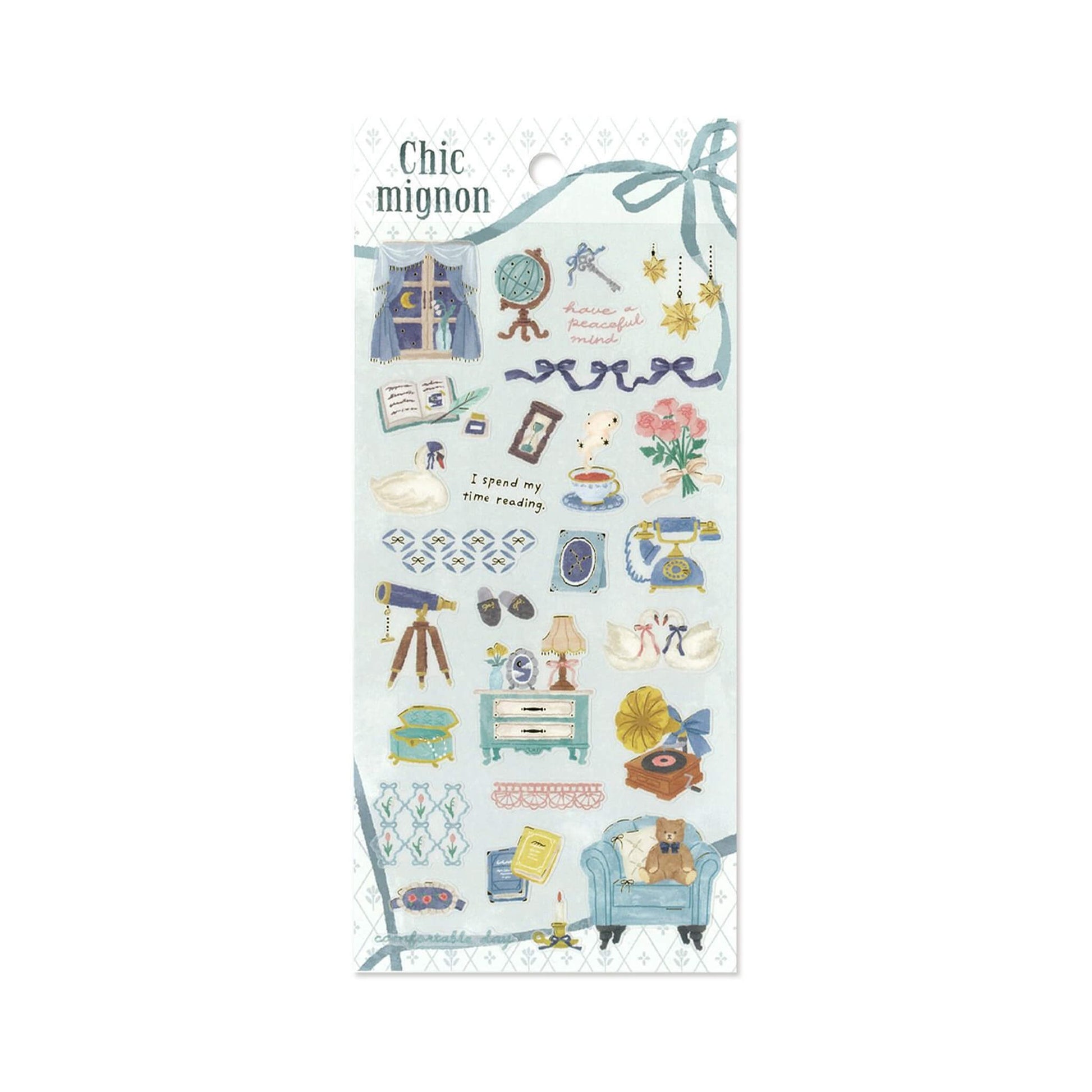 Mind Wave Chic Mignon Sticker - Night - Sticker Sheets