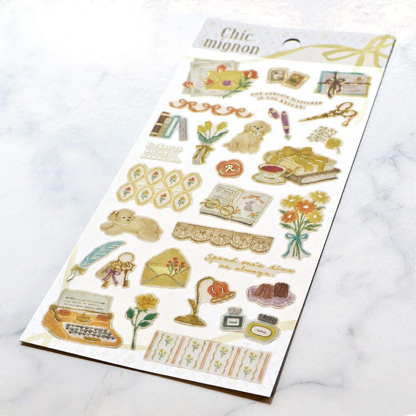 Mind Wave Chic Mignon Sticker - Stationery - Sticker Sheets