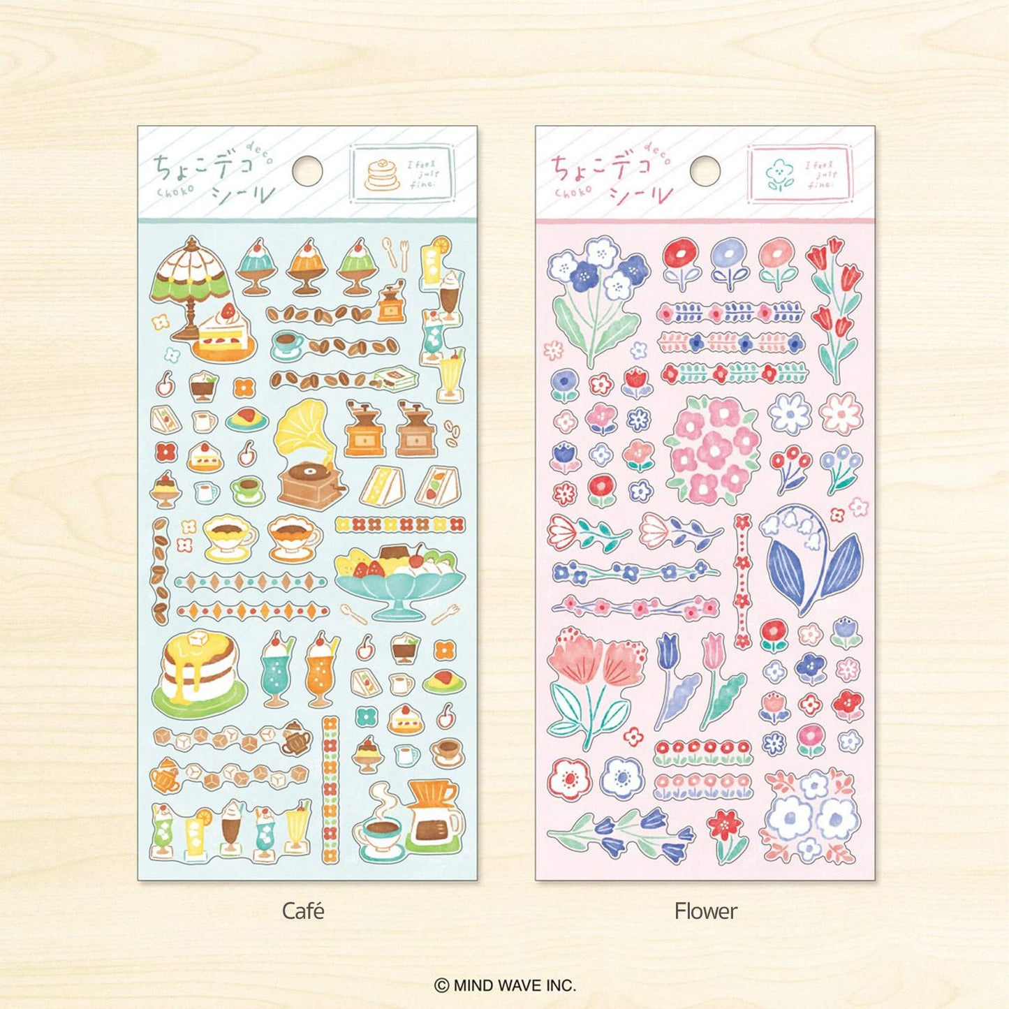 Mind Wave Choko Deco Sticker - Bakery - Sticker Sheets