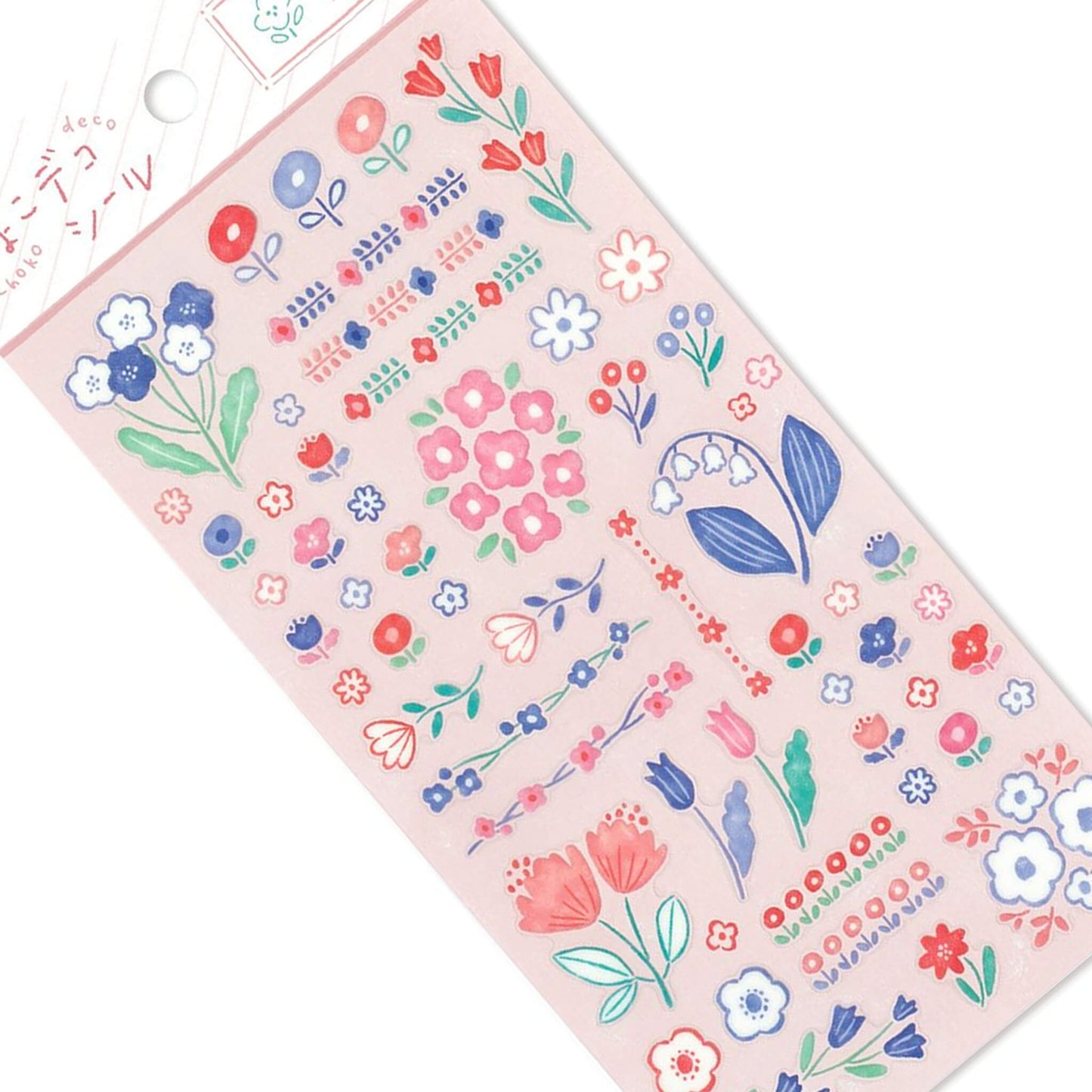 Mind Wave Choko Deco Sticker - Flower - Sticker Sheets